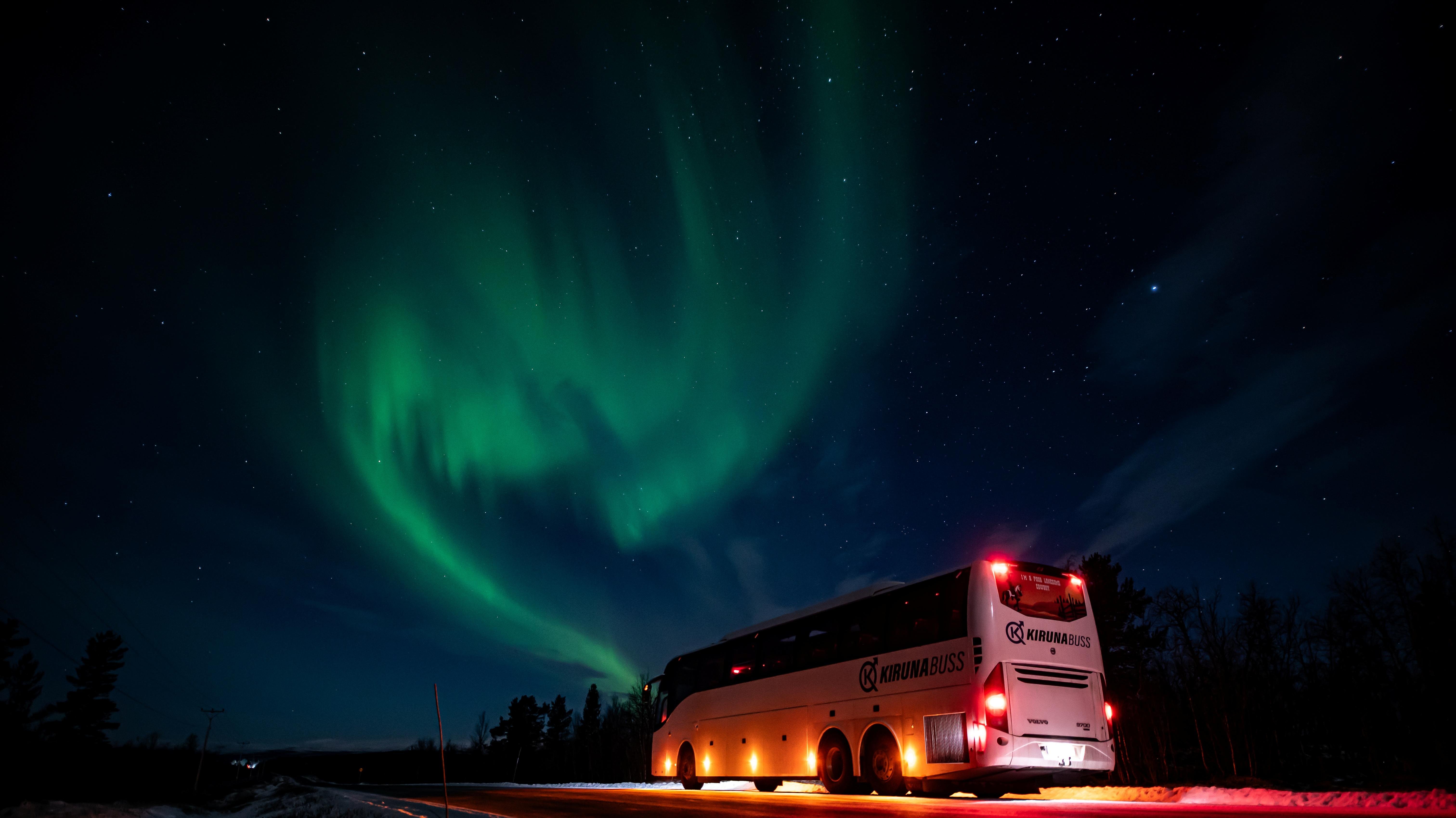 Kiruna: Northern Lights Hunt & Local History Storytelling