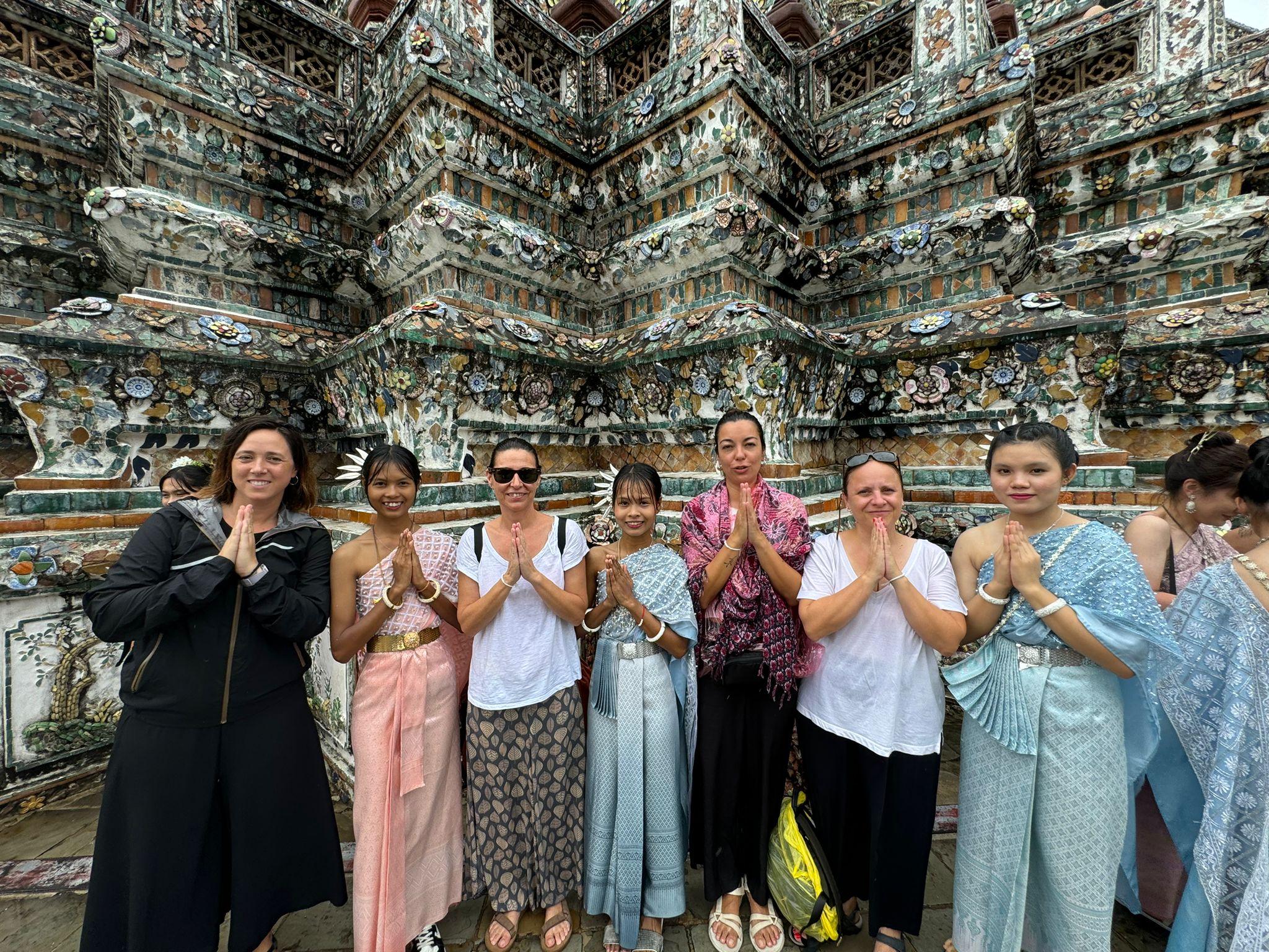 Bangkok Teak Boat Canal Cruise & Wat Arun Exploration