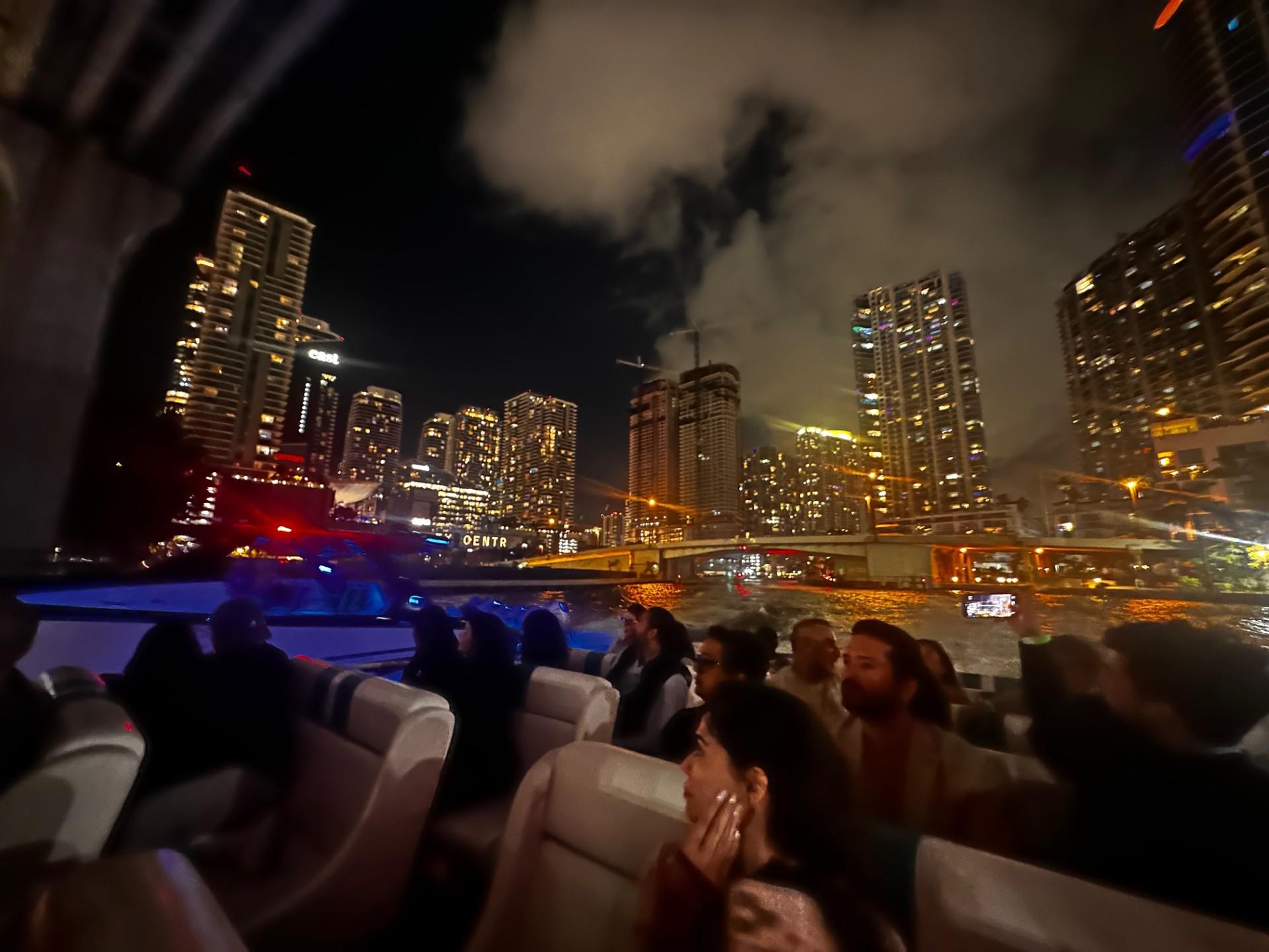 Miami Night Cruise: River, Downtown & Brickell