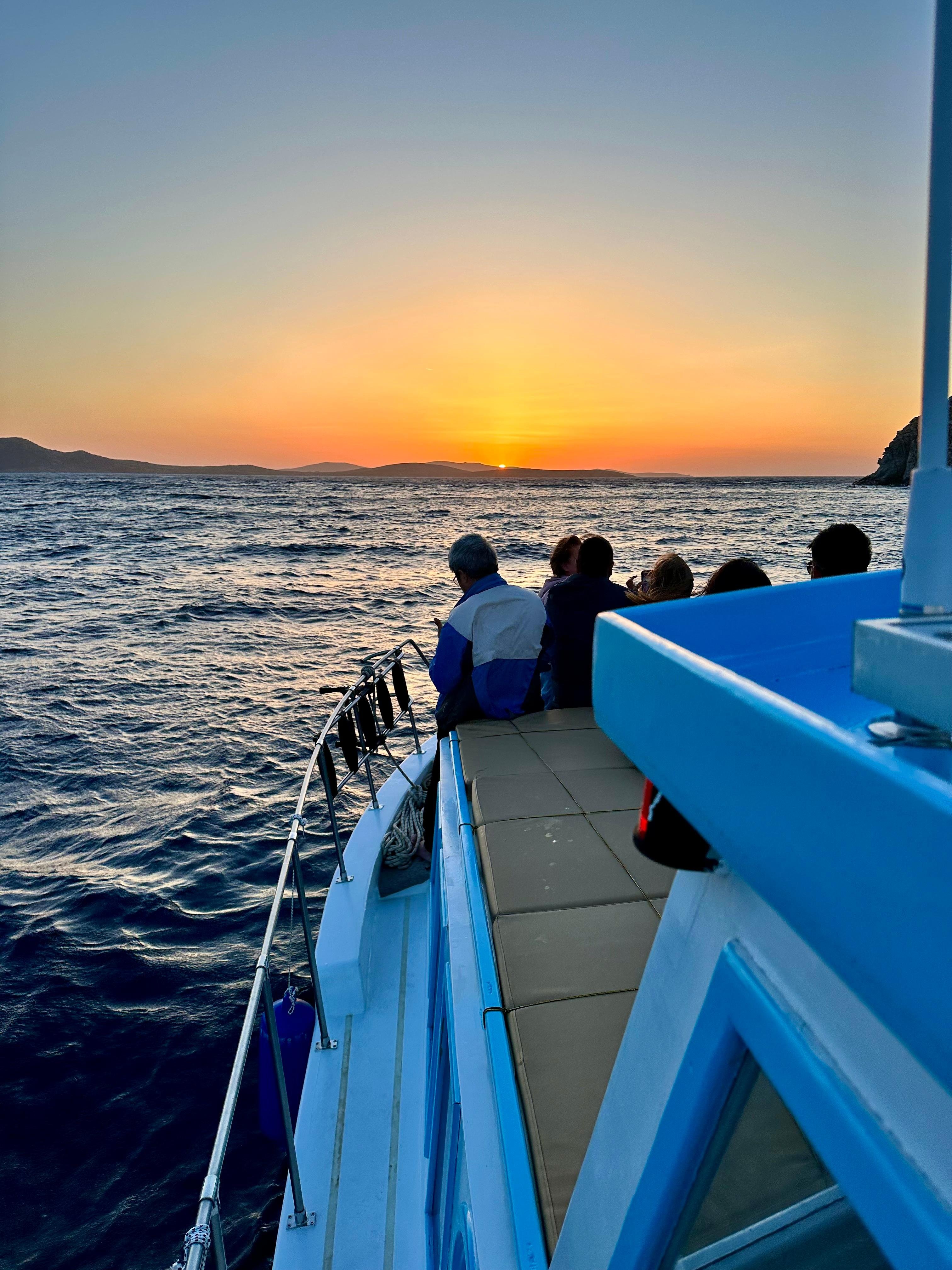 Private Mykonos South Coast Cruise on a Historic Wooden Boat