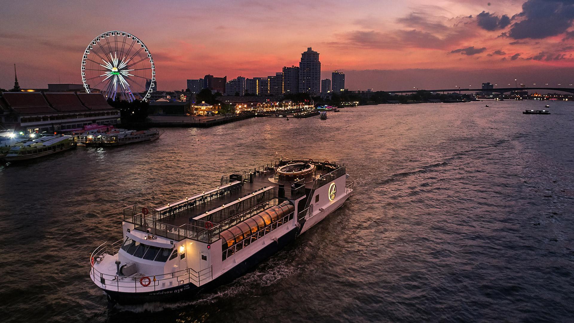 Saffron Chao Phraya Luxury Fine Dining Dinner Cruise