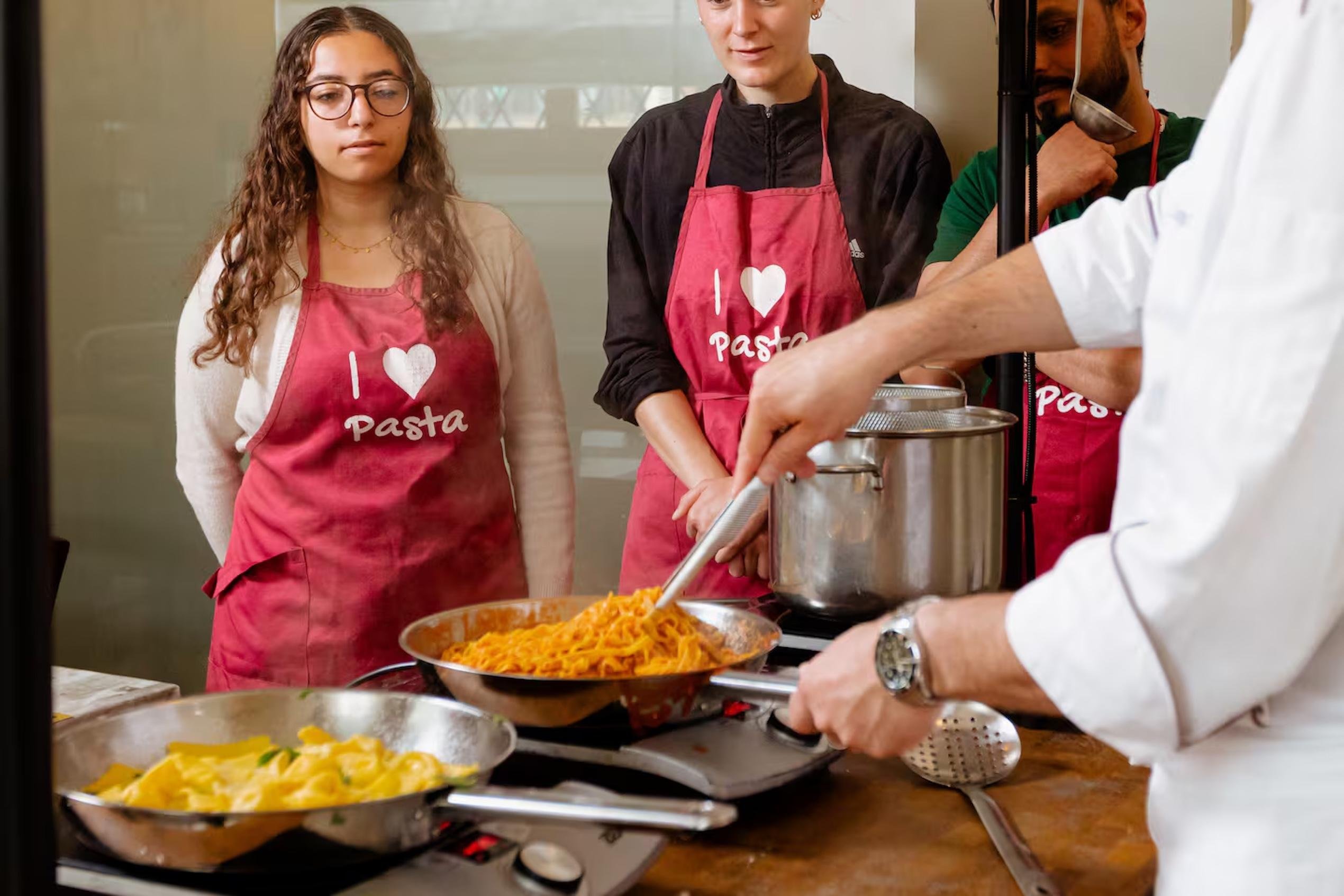 pasta making class in Rome — photo 13