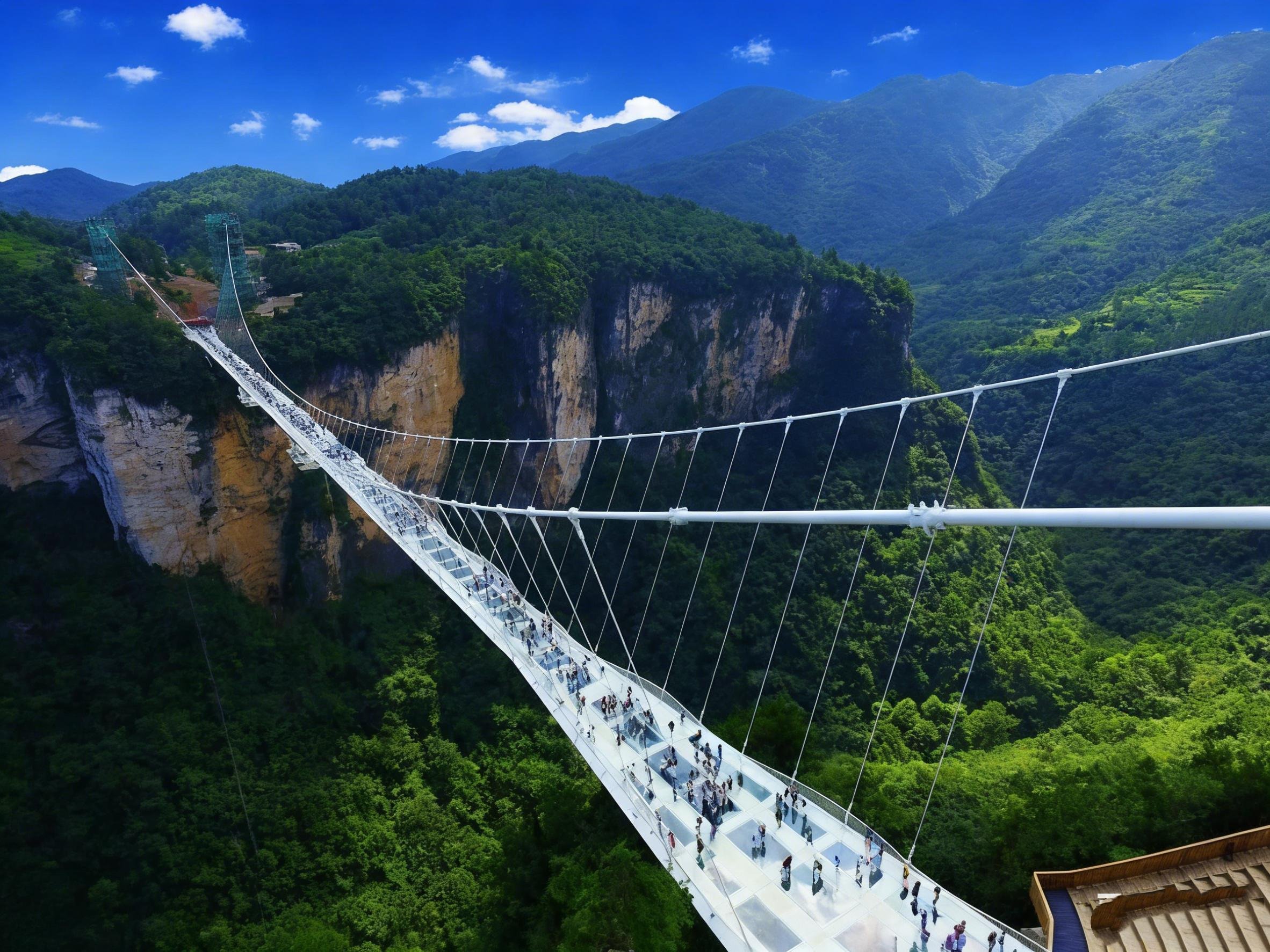 Zhangjiajie Highlights: Glass Bridge, Bailong Elevator & Cable Car
