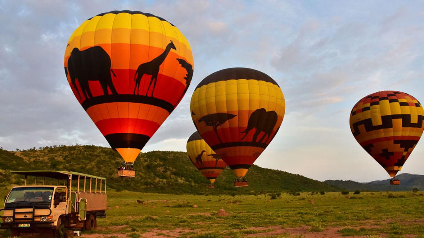 Magaliesberg Hot Air Balloon Adventure from Johannesburg