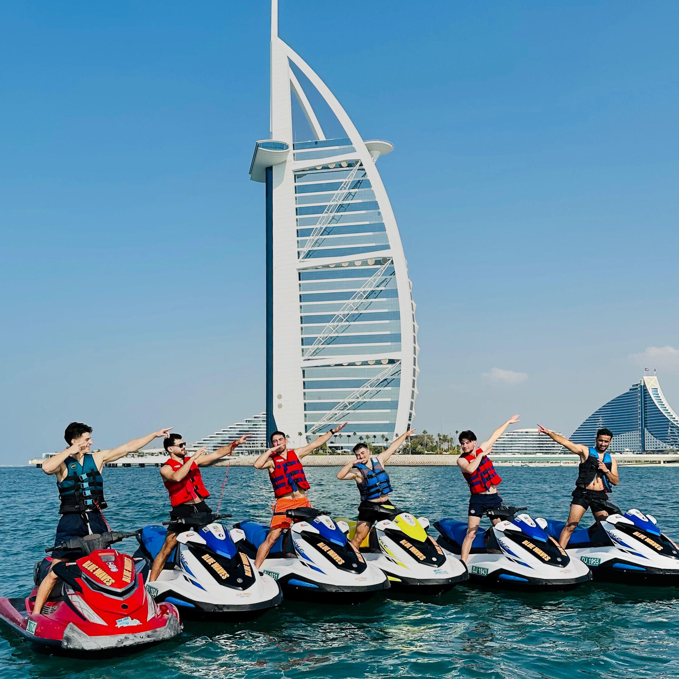 Dubai Jet Ski Adventure: Burj Al Arab & Atlantis Coastal Ride
