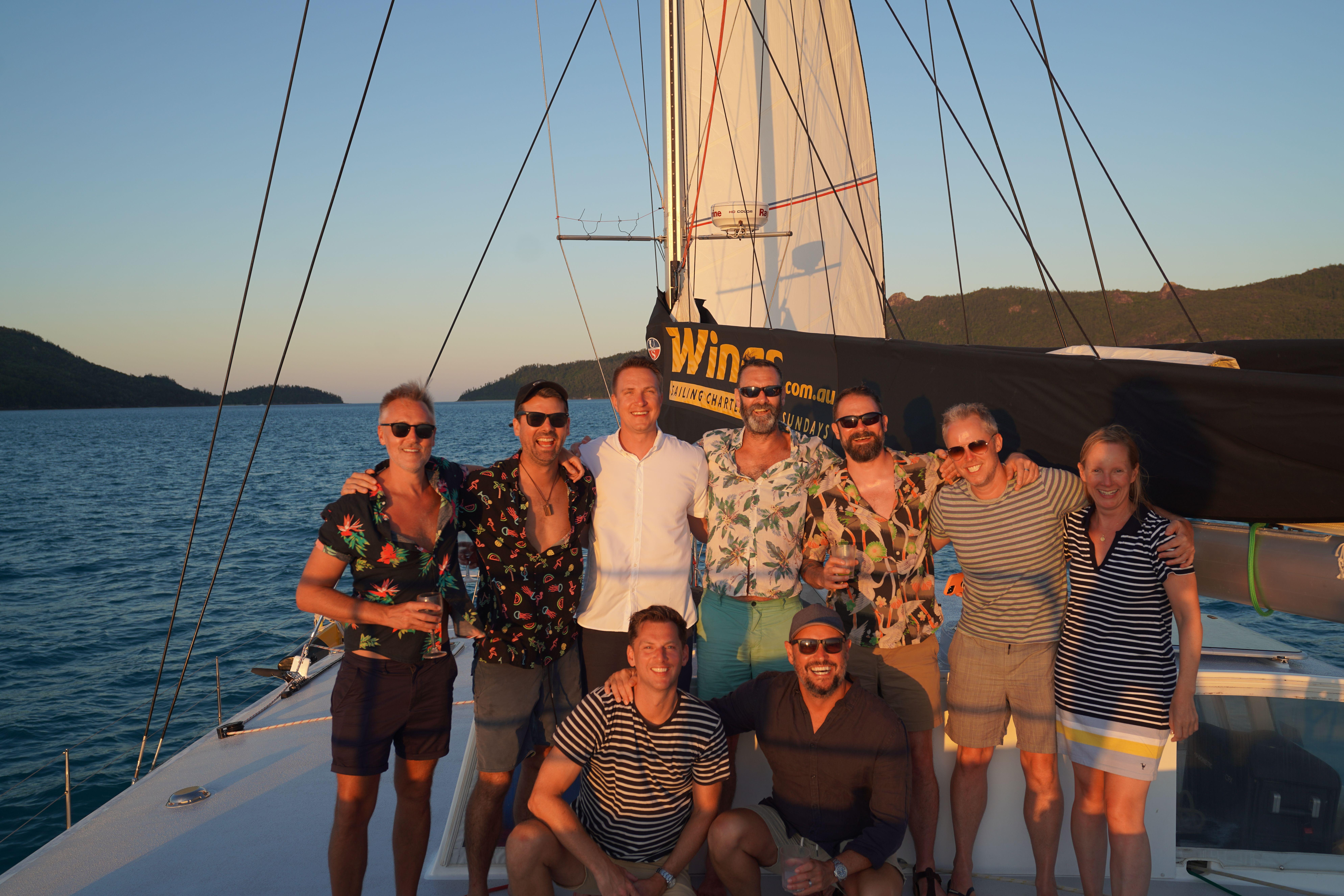 Airlie Beach BYO Sunset Catamaran Cruise aboard SV Wings III