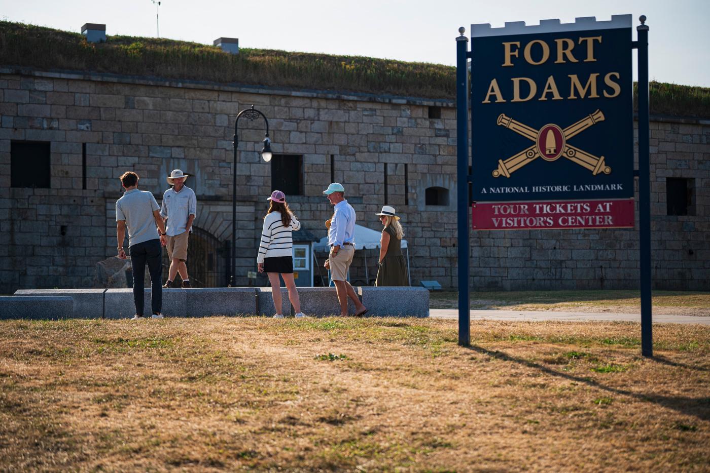 Fort Adams Strategic Coastal Defense Walking Tour
