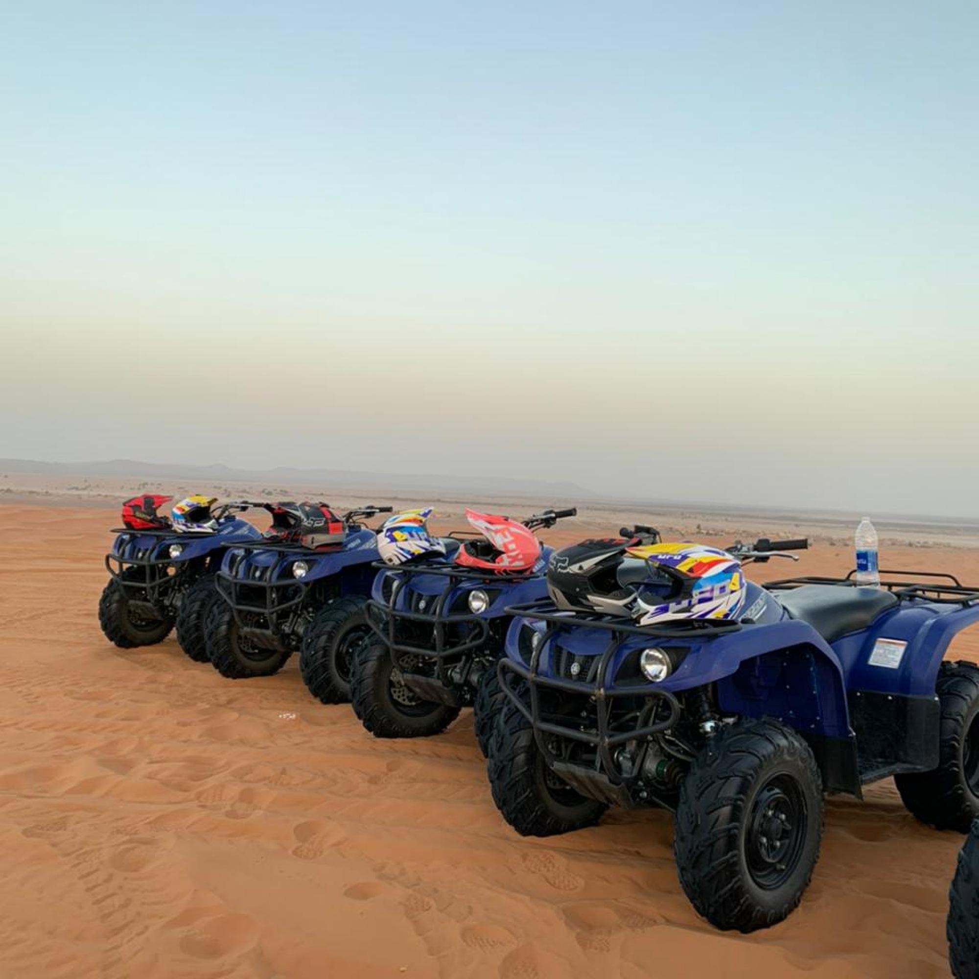 Merzouga Sahara Quad Bike Safari & Sandboarding