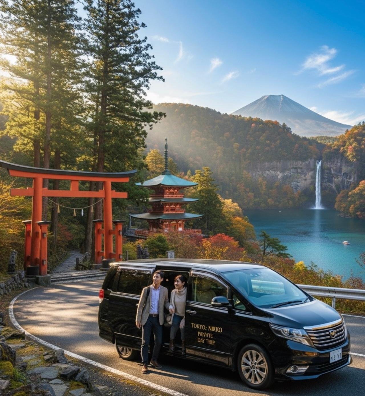 Tokyo to Nikko: Private Luxury Day Trip to UNESCO World Heritage Sites