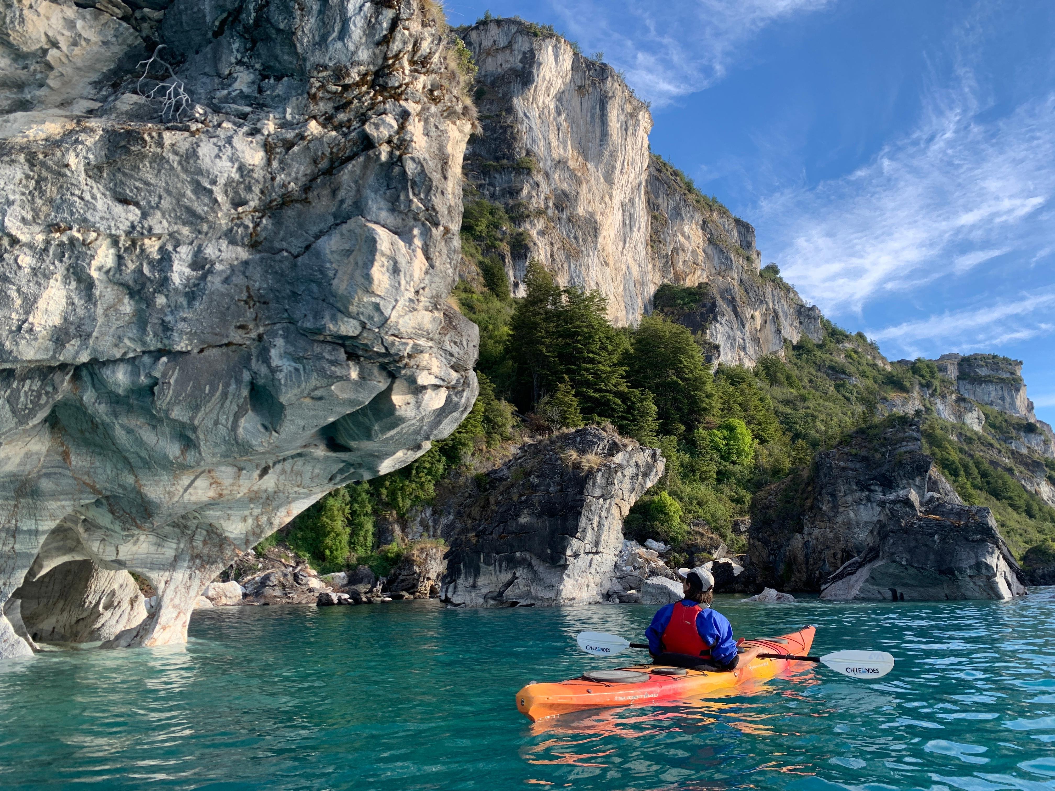 Marble Caves Kayaking Adventure from Puerto Río Tranquilo