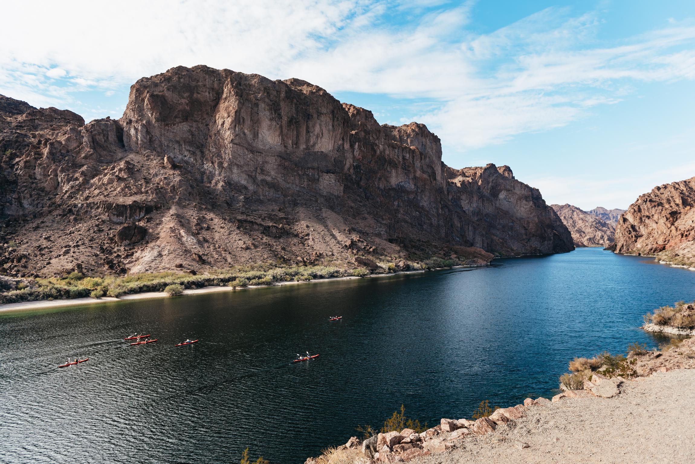 Las Vegas: Guided Colorado River Kayaking to Emerald Cave