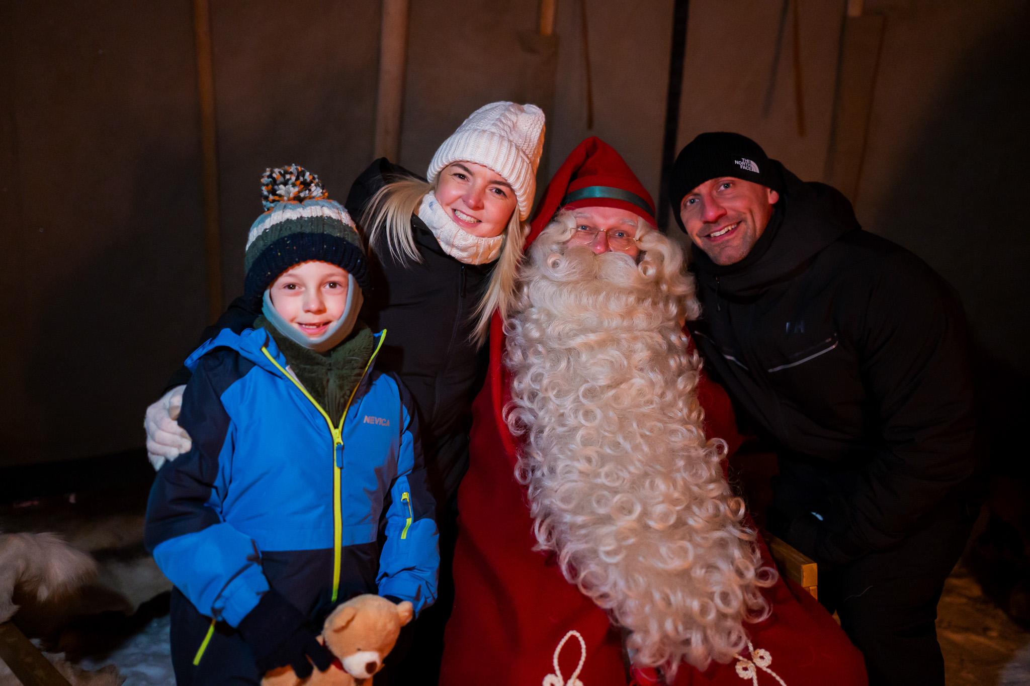 Rovaniemi: Santa Claus & Northern Lights Forest Experience