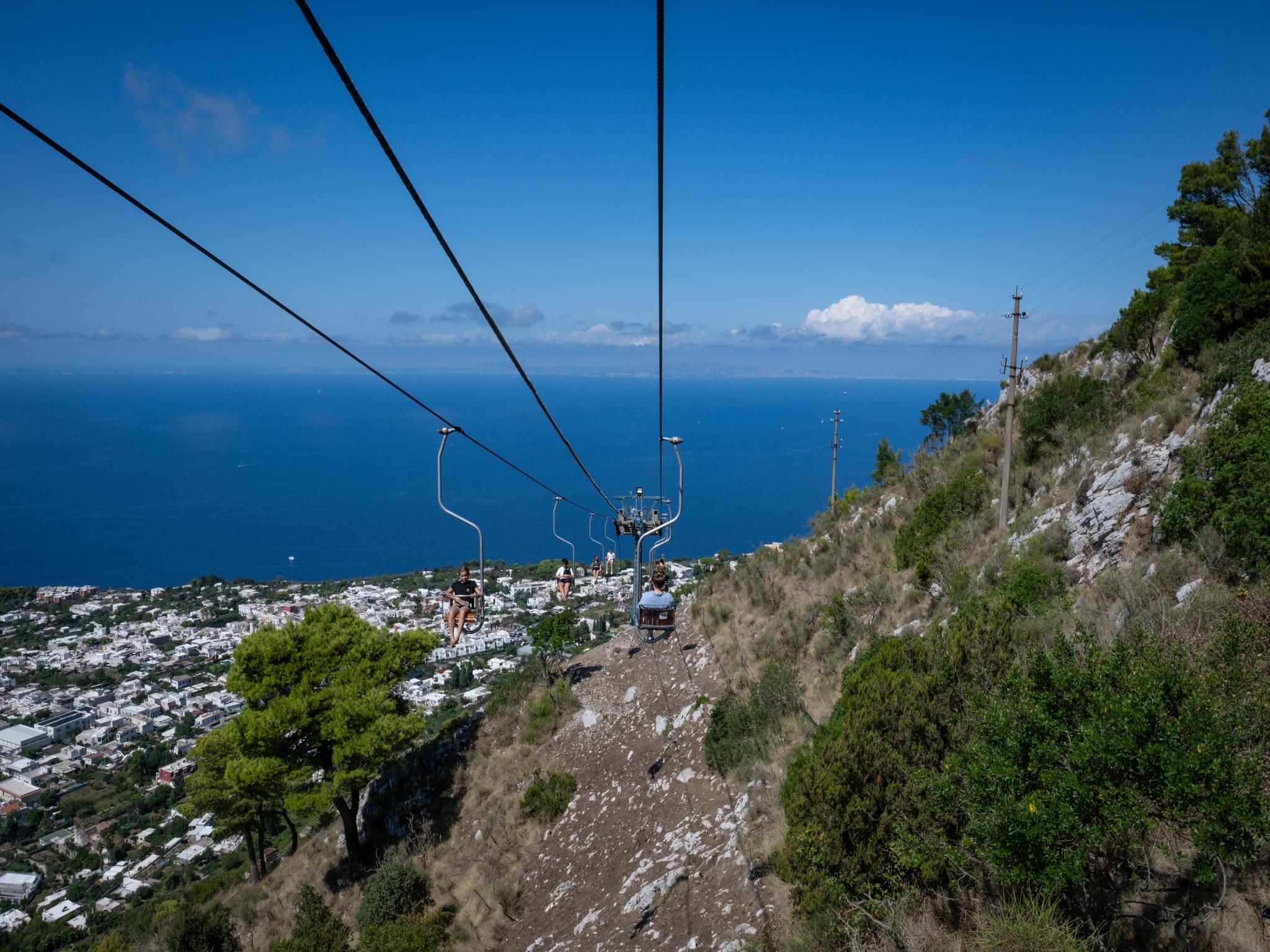 Capri, Anacapri & Blue Grotto Group Day Tour from Naples