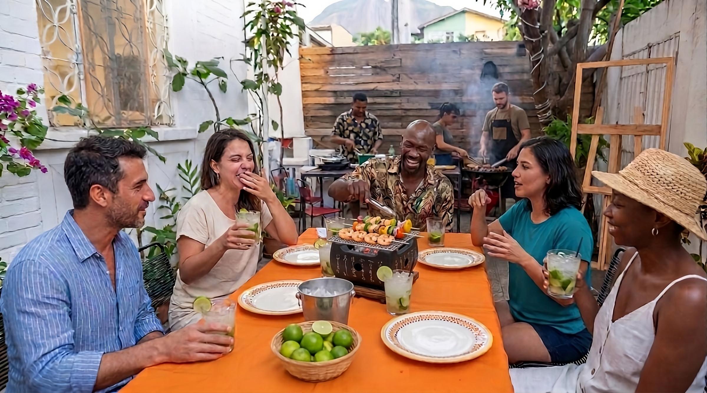 Brazilian Coastal Seafood BBQ Workshop in Rio
