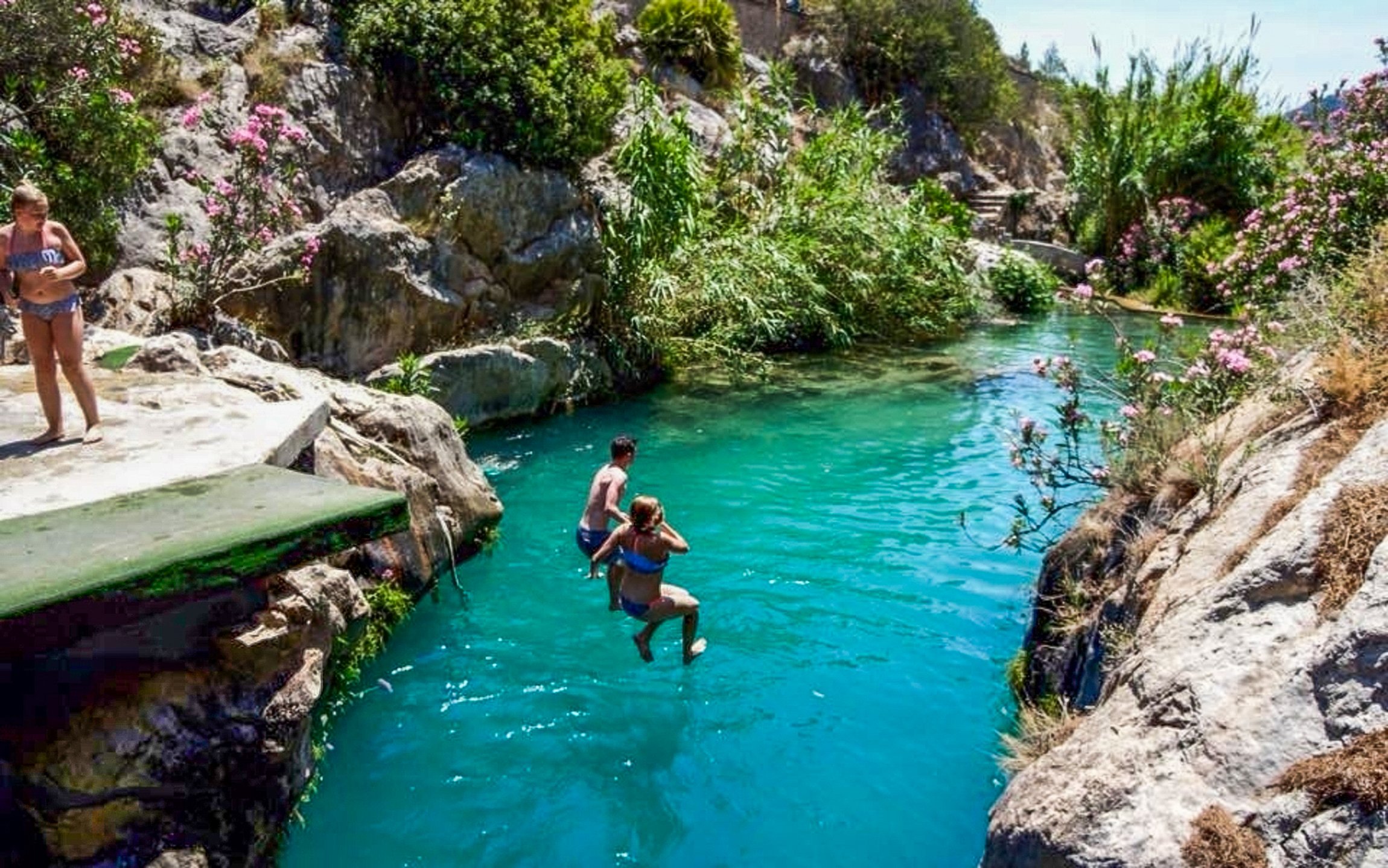 Algar Waterfalls Coach Trip from Albir & Benidorm