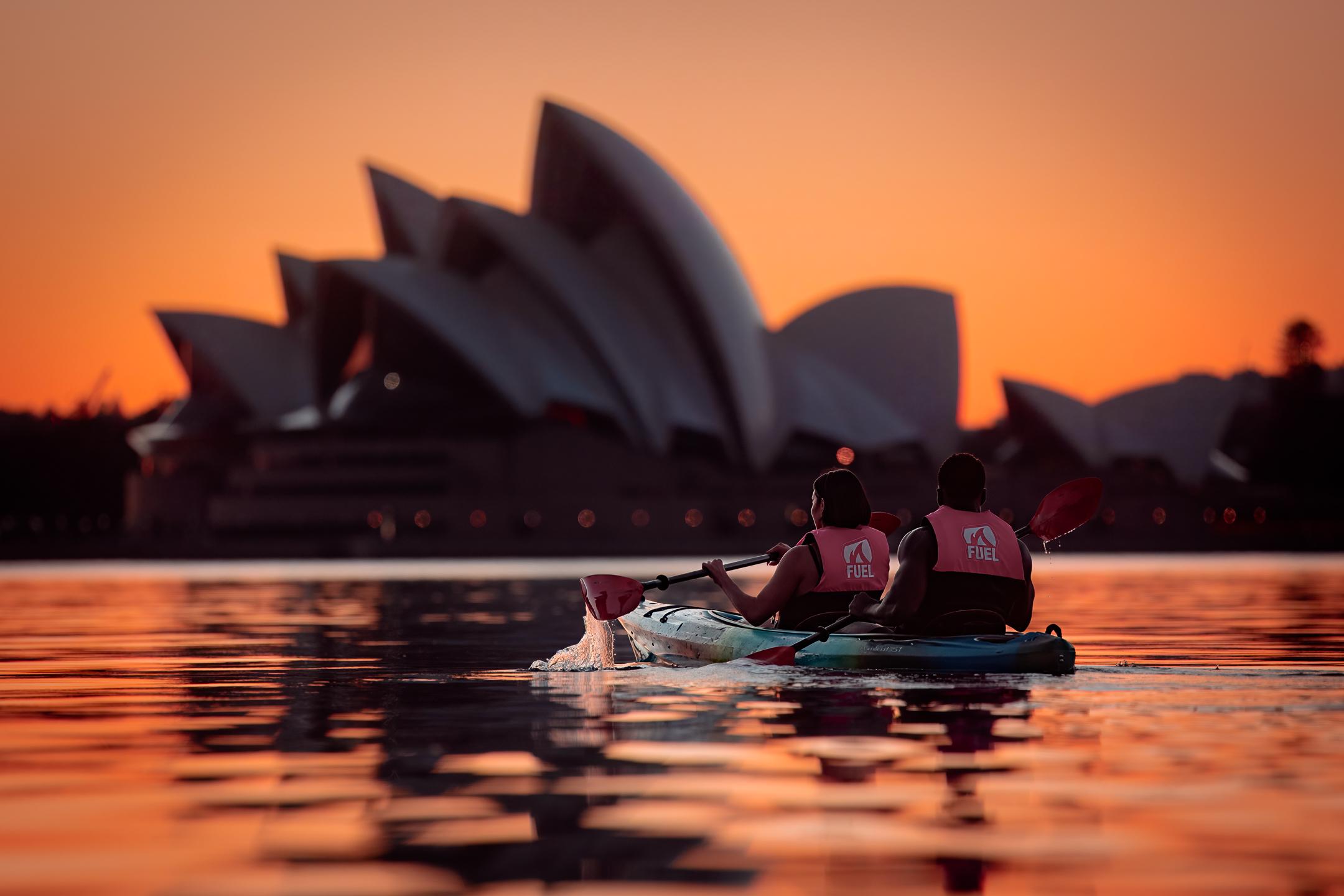 Sunrise Kayak Adventure on Sydney Harbour