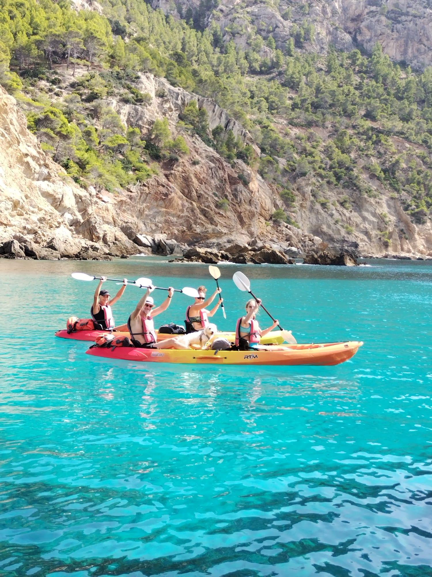 Dragonera Island Kayak Expedition from Sant Elm