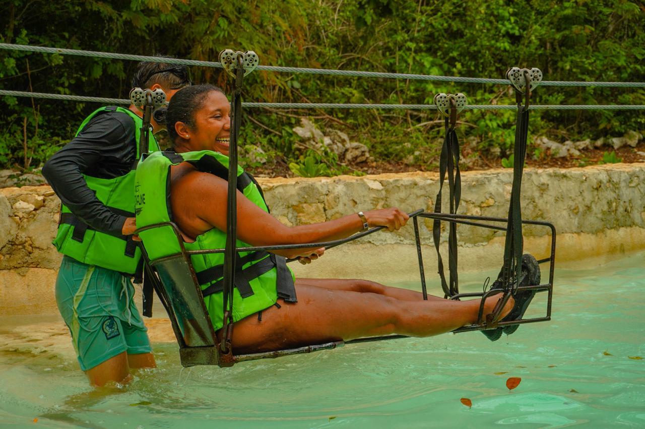 Tulum Jungle Adventure: Ziplines, ATV, Rappel & Cenote Combo