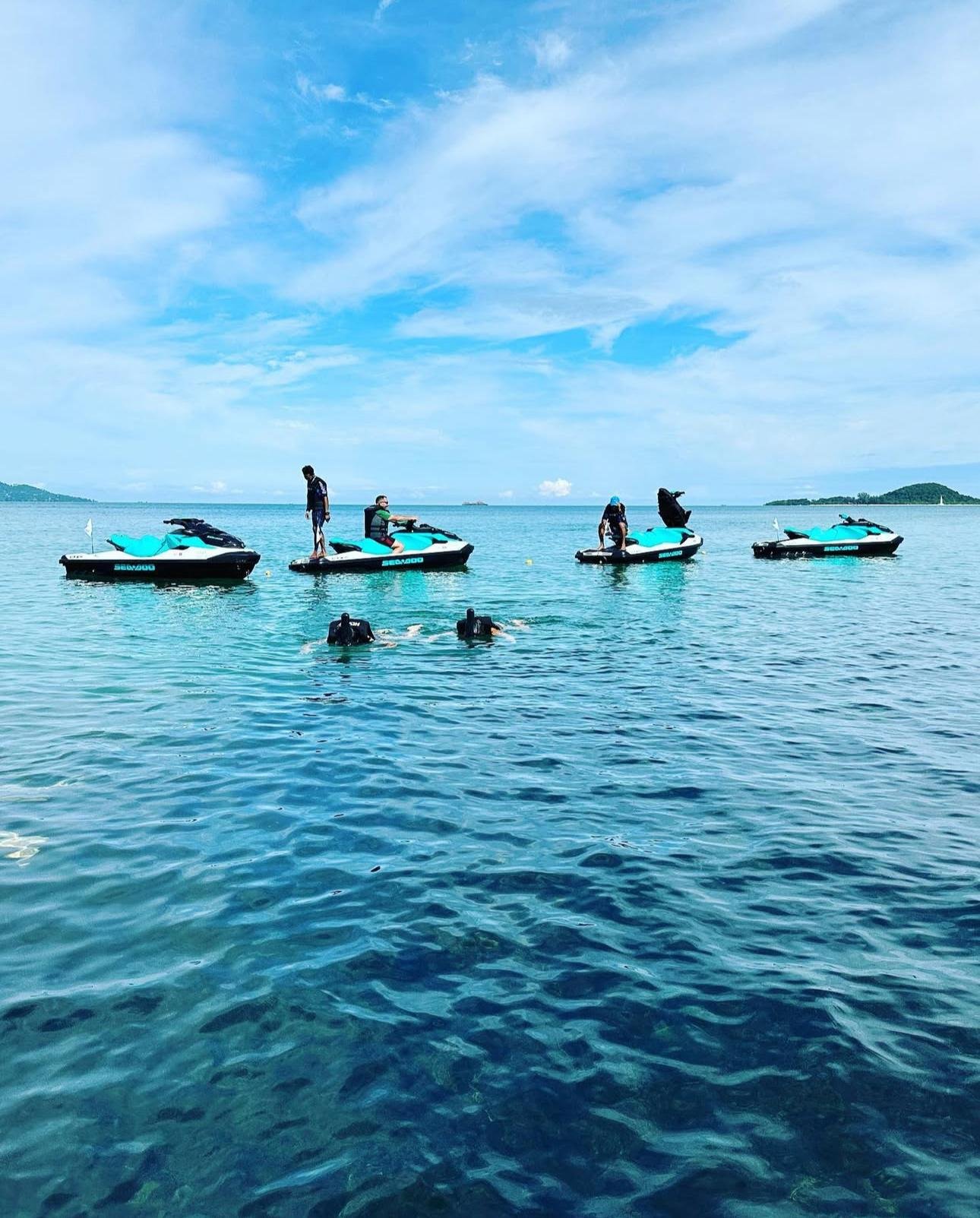 Koh Samui Jet Ski Safari: Pig Island & Snorkeling Adventure
