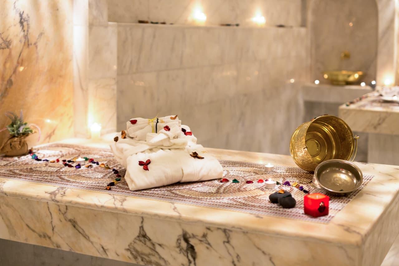 Marrakech traditional Moroccan hammam — steam room, scrub, and massage — image 6