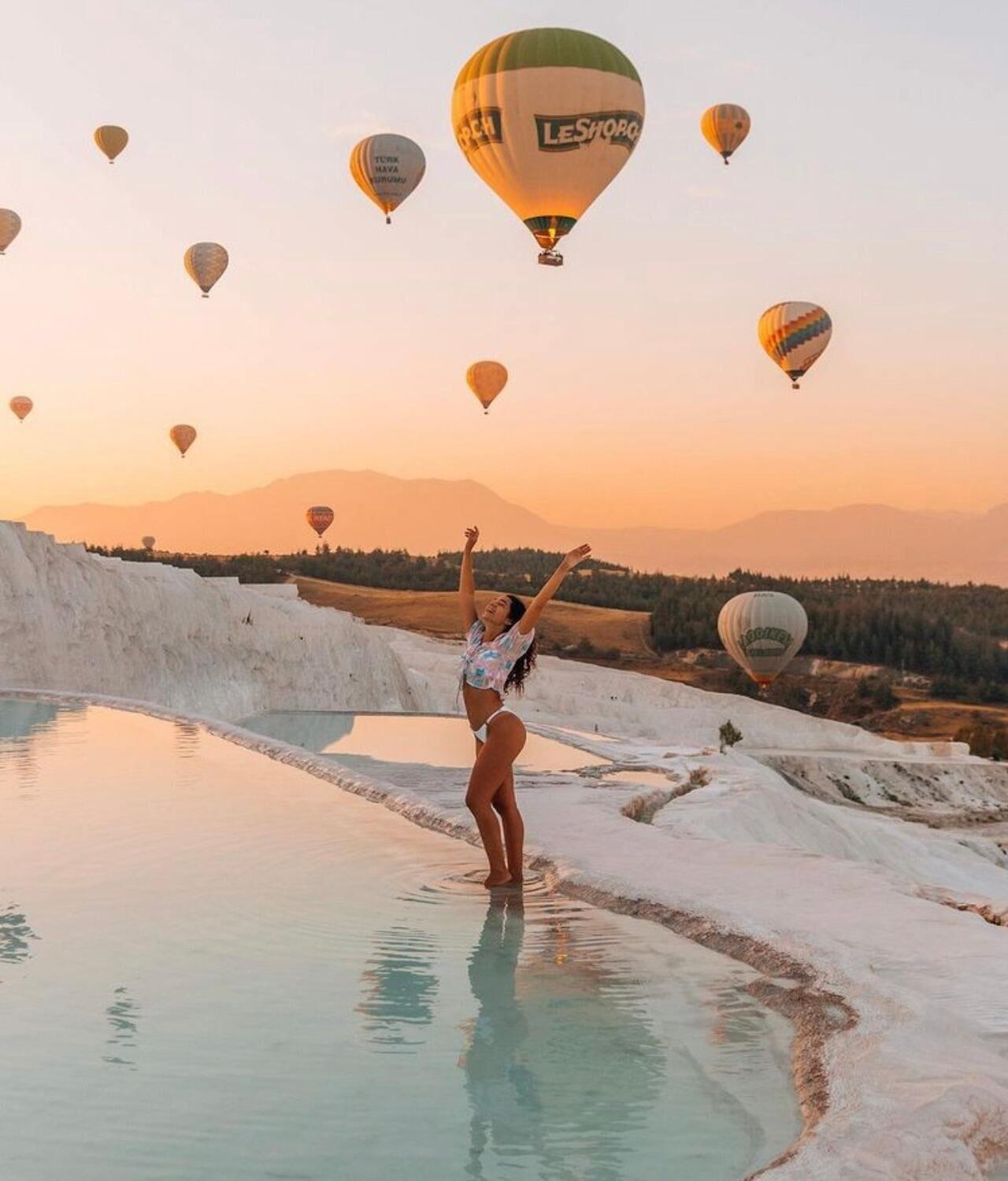 Marmaris to Pamukkale: Sunrise Hot Air Balloon & Full-Day Tour