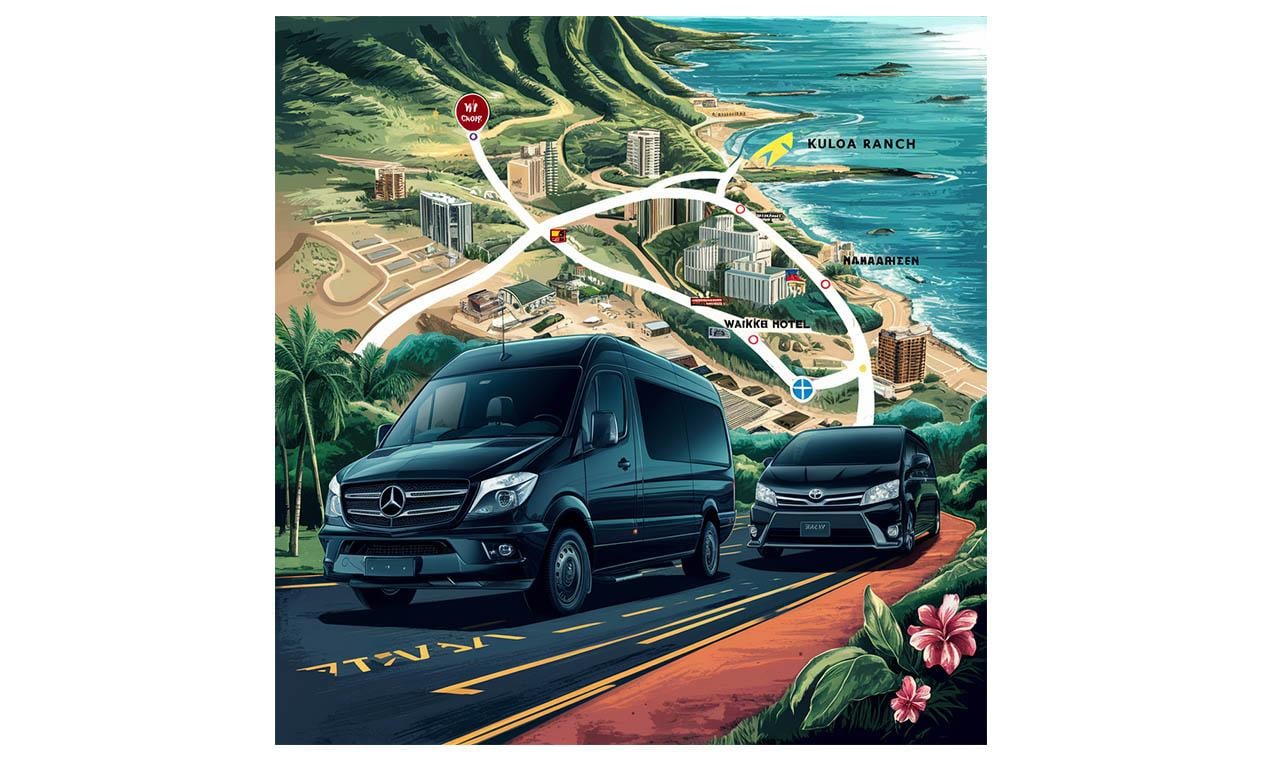 Private Round-Trip Transfer: Waikiki Hotels to Kualoa Ranch