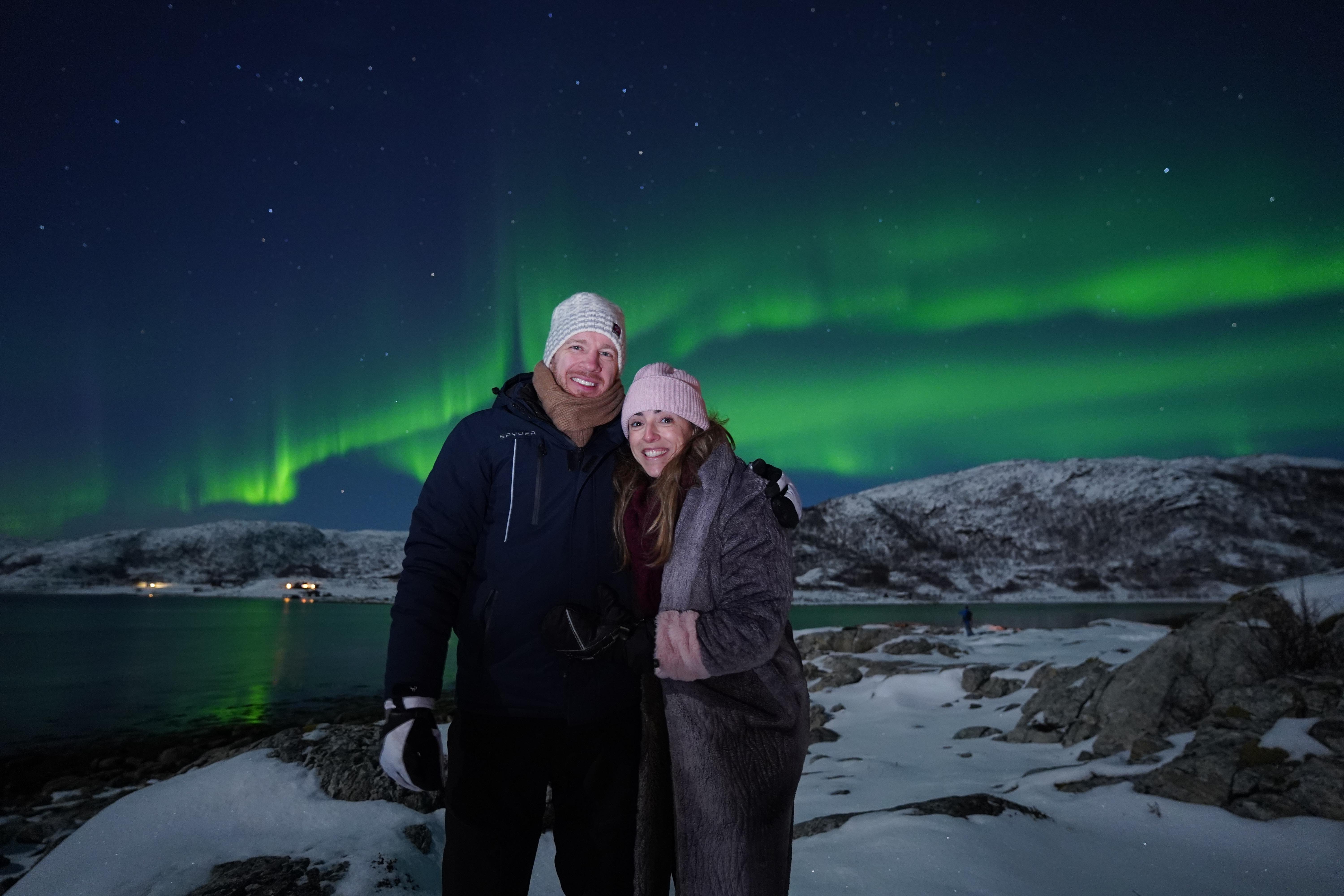 Tromsø Unlimited Guided Northern Lights Minibus Chase