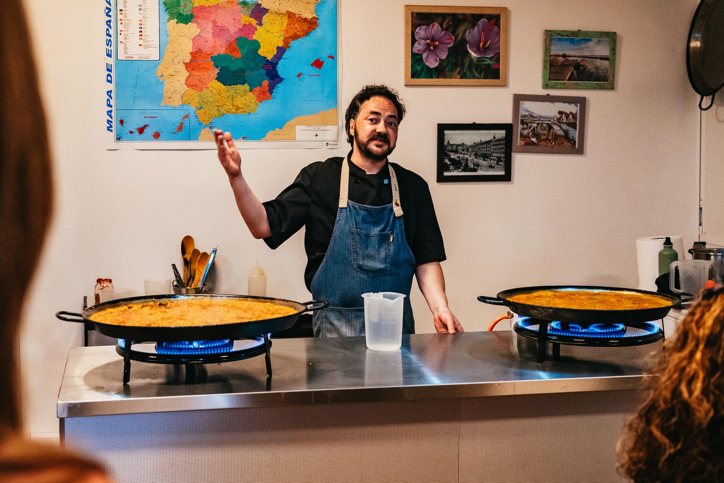 paella cooking class in Madrid — photo 10