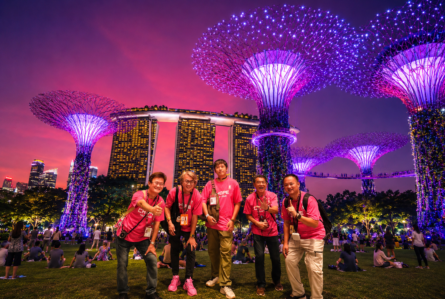 Singapore Night Lights: River Cruise & Bay Spectaculars