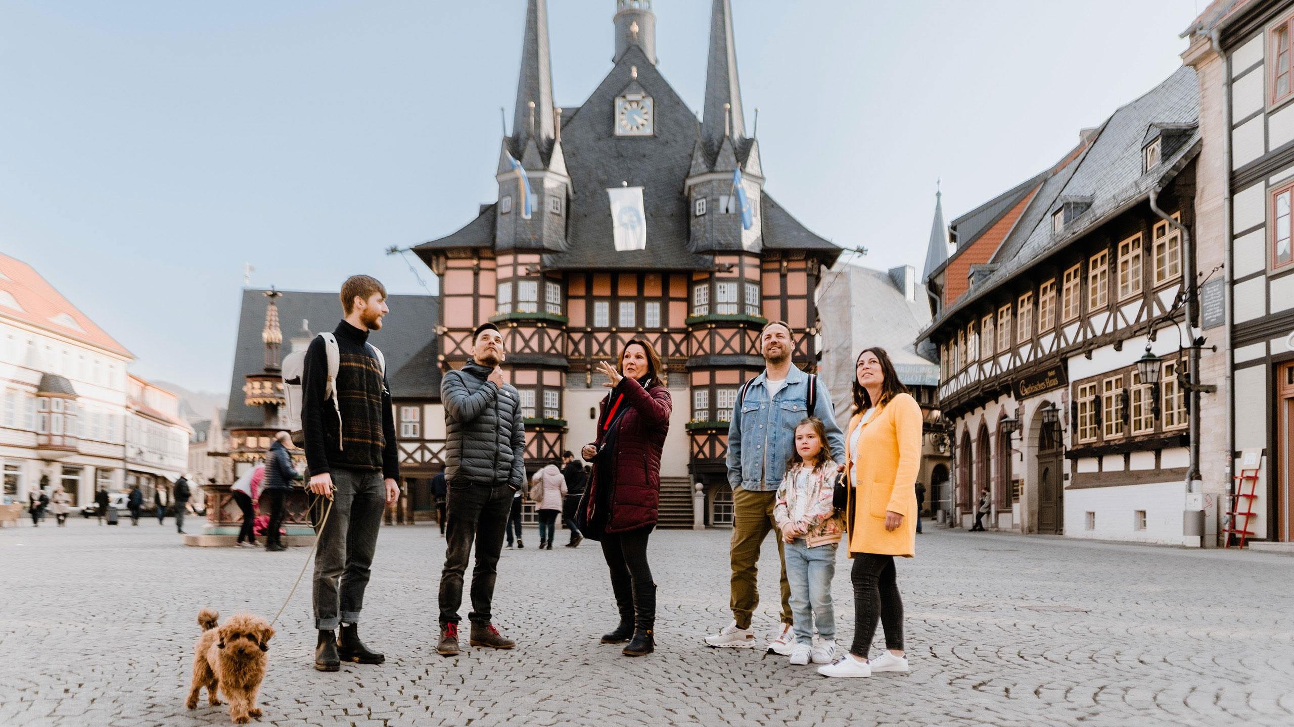 Wernigerode: 1000 Schritte ums Rathaus