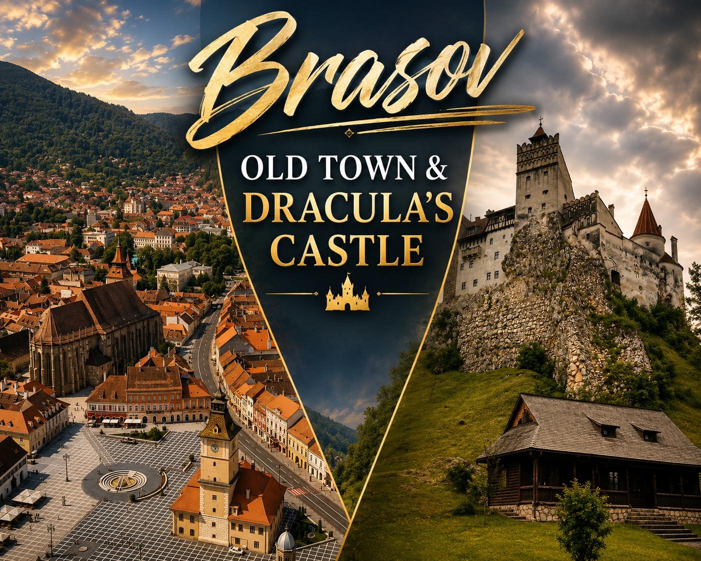 Bucharest to Peleș Castle, Bran Castle & Brașov Small-Group Day Trip
