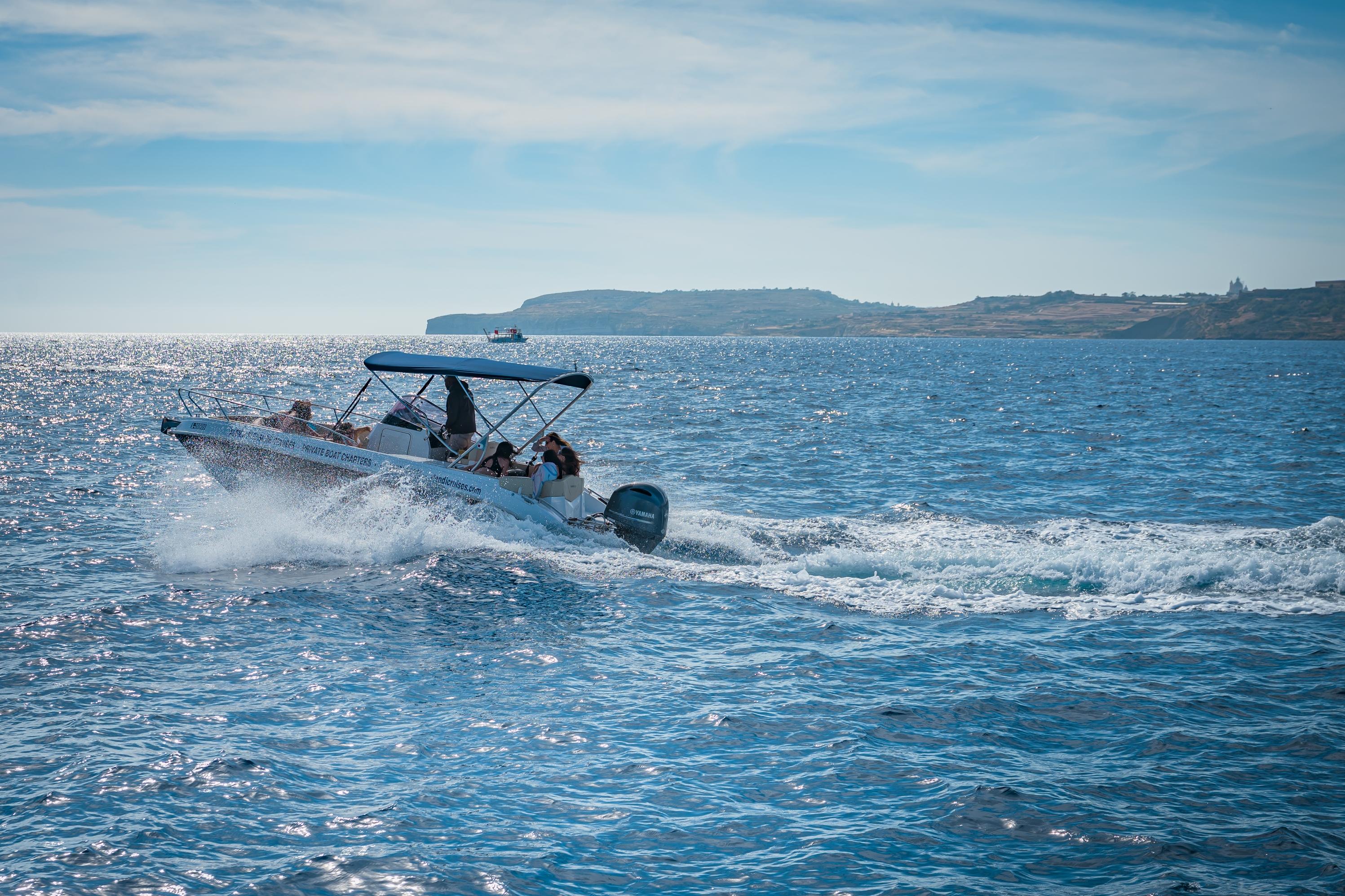 Private Comino & Blue Lagoon Speedboat Adventure