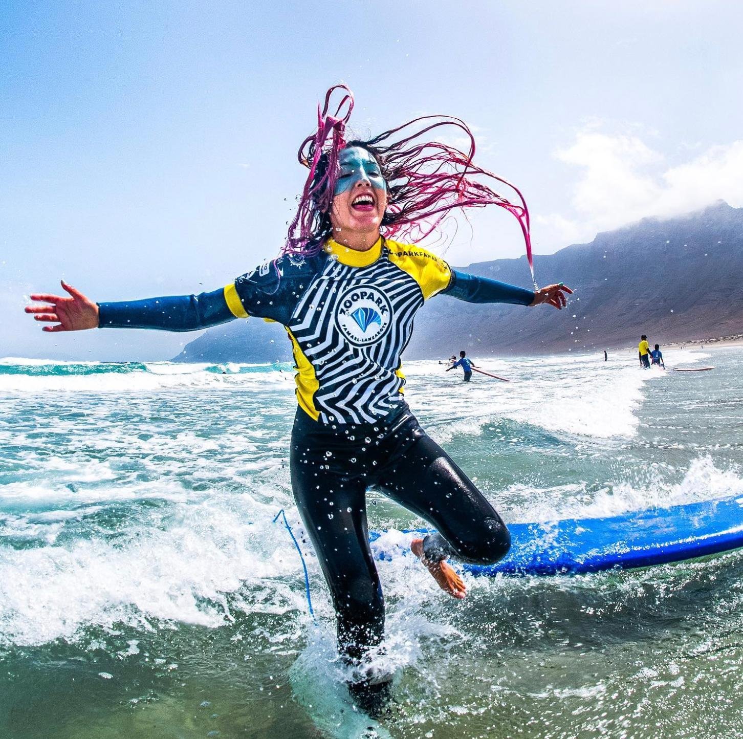 Famara Beach Surf Course in Lanzarote