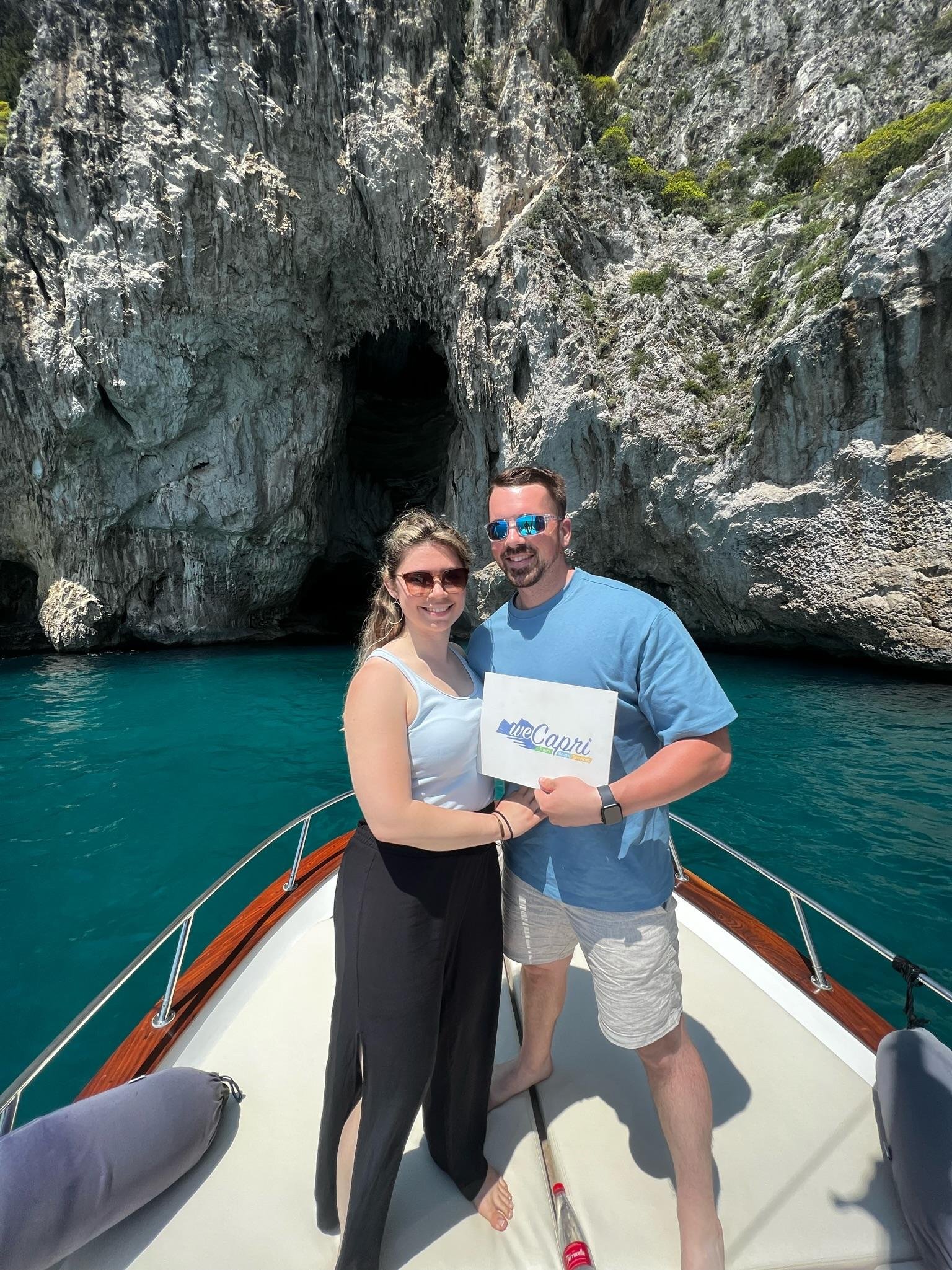 Capri Private Boat Tour: Faraglioni, Sea Caves & Swimming Stops