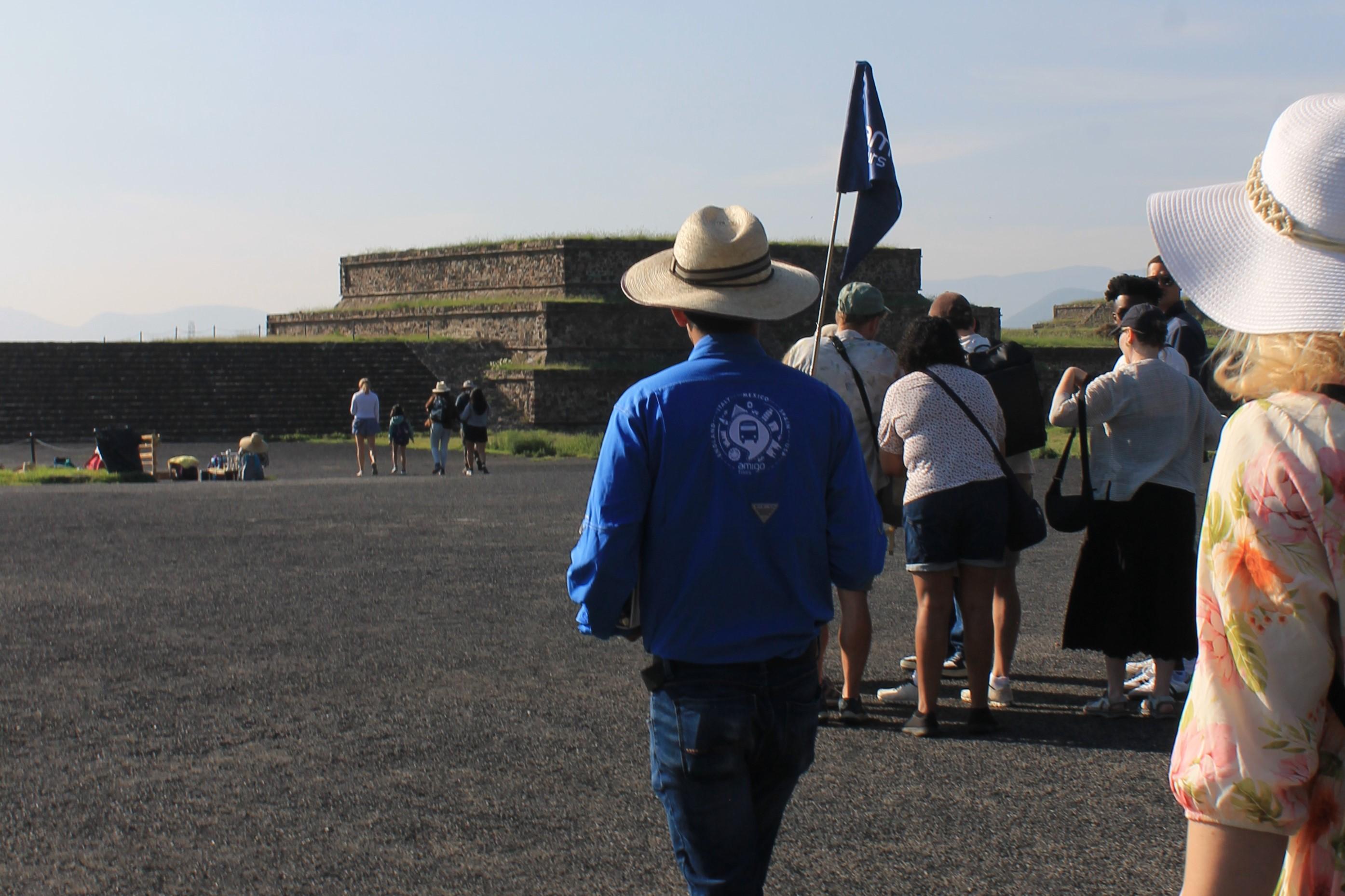 Teotihuacan Pyramids: Guided Walking Tour with Entry