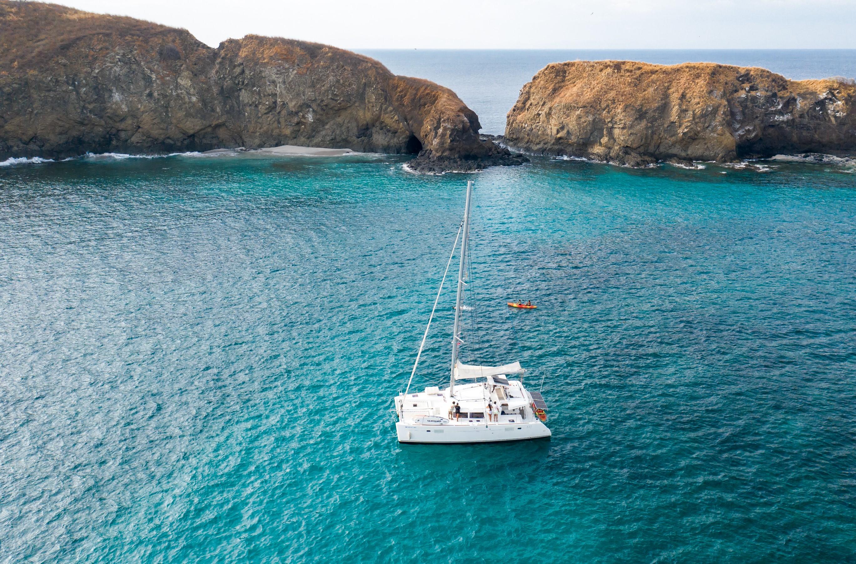 Guanacaste Sunset Catamaran with Snorkeling & Open Bar