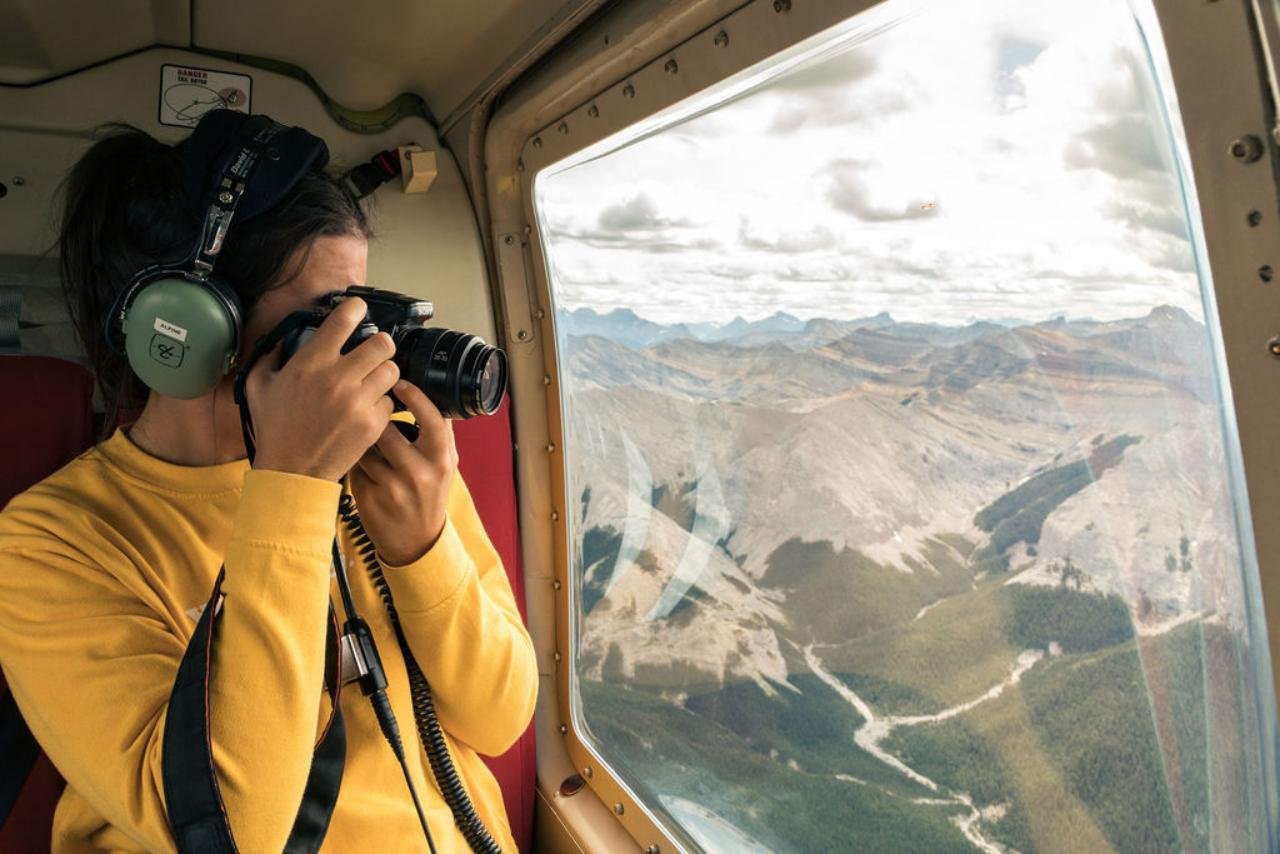 Warrior Lookout Helicopter Flight over Kananaskis