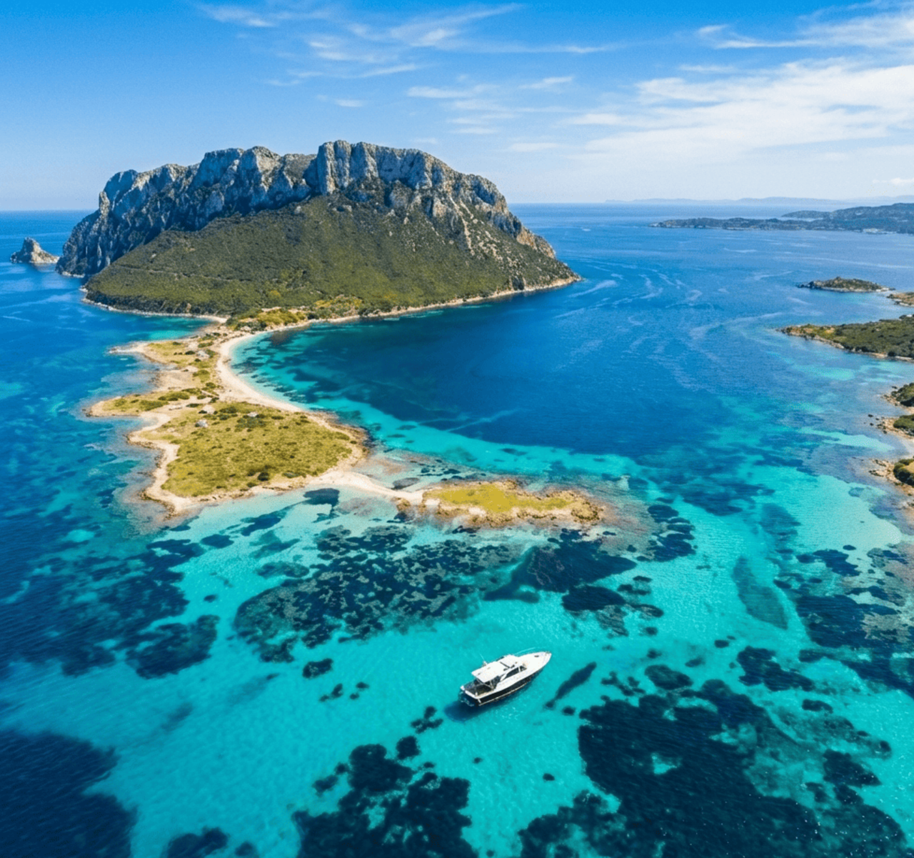 Costa Smeralda Classic Yacht Day Trip with Seafood Lunch