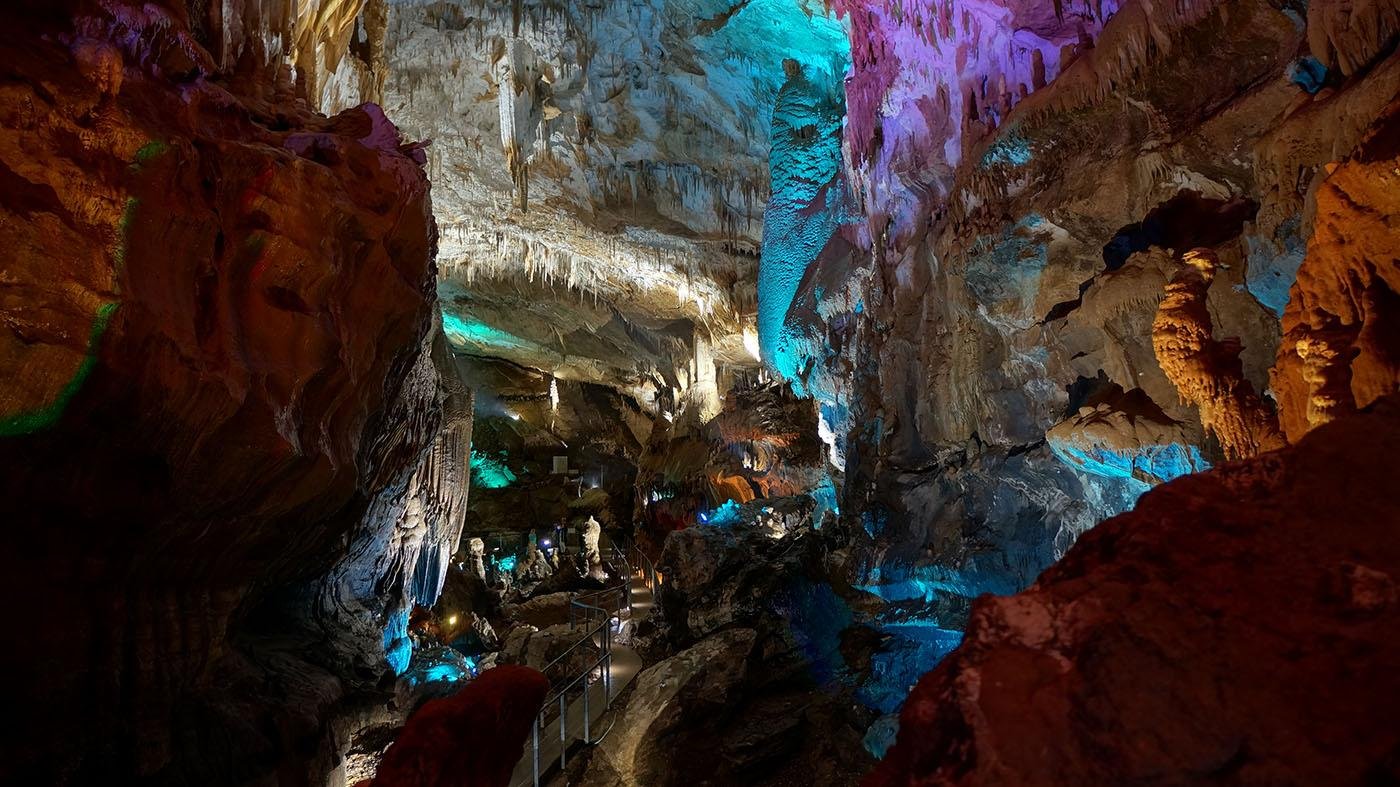 From Batumi: Martvili Canyon, Prometheus Cave & Nokalakevi Hot Springs Tour