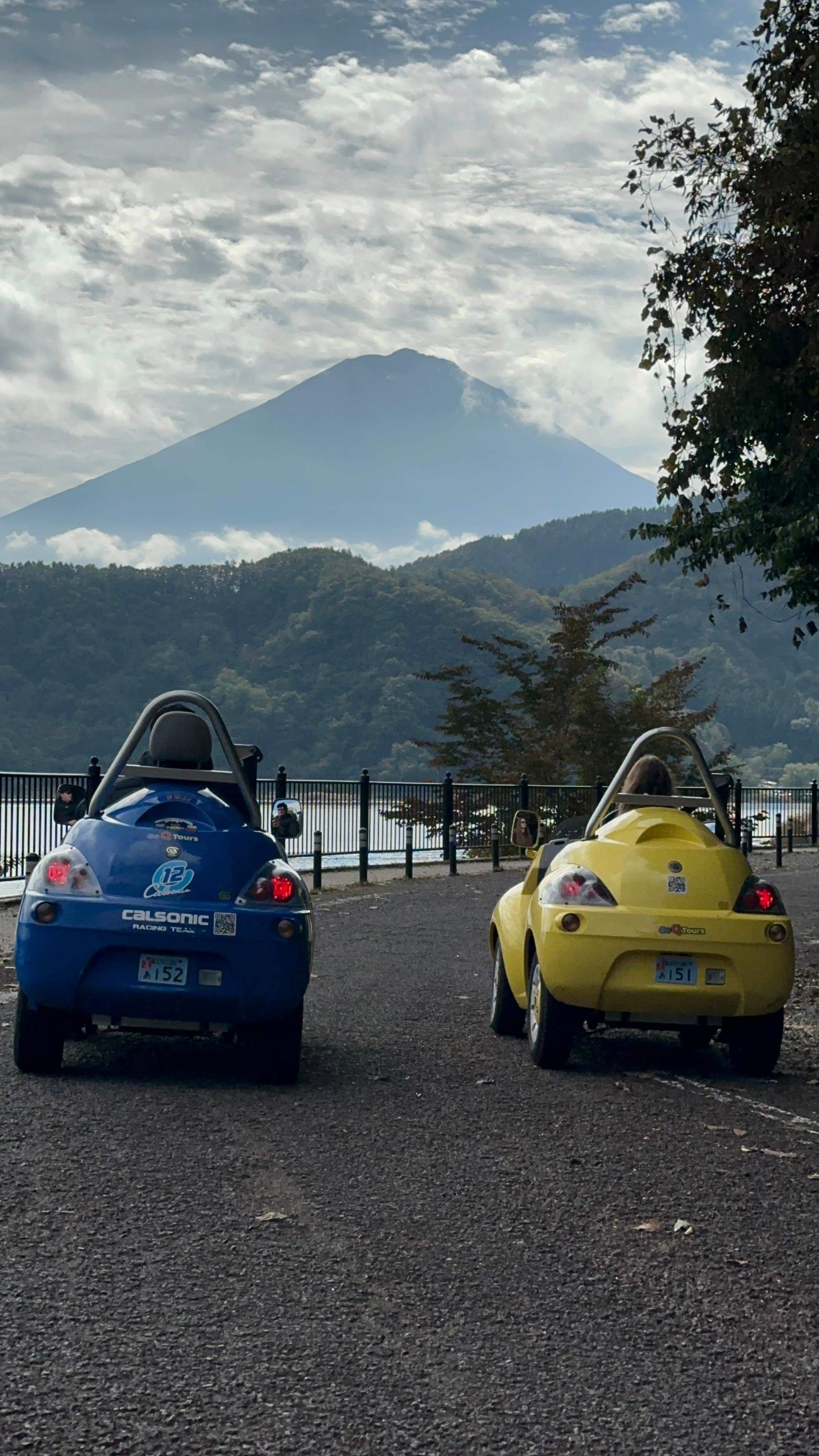 Lake Kawaguchiko Electric Mini Car Guided Tour