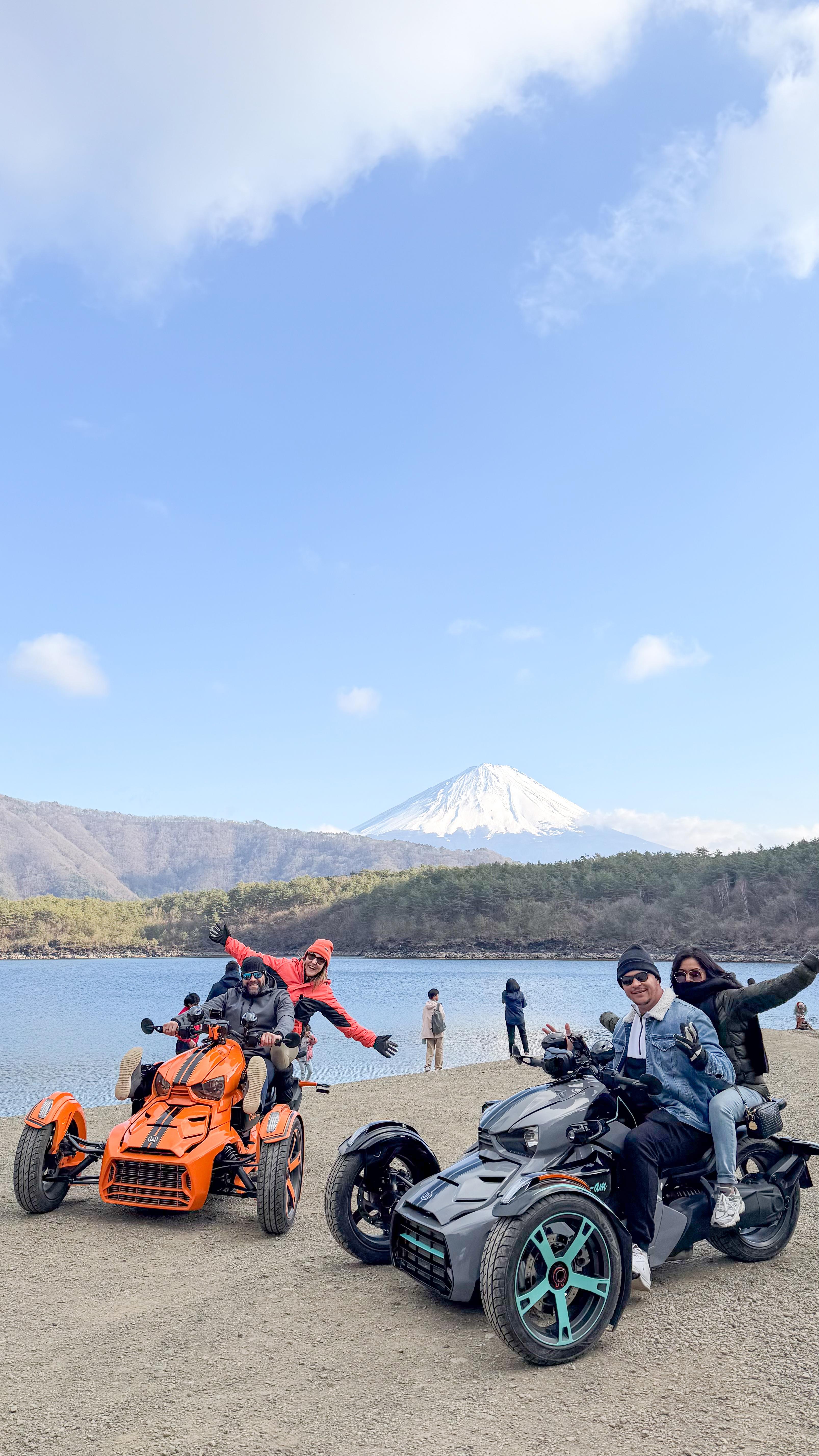 Mt. Fuji Guided Can-Am Trike Experience