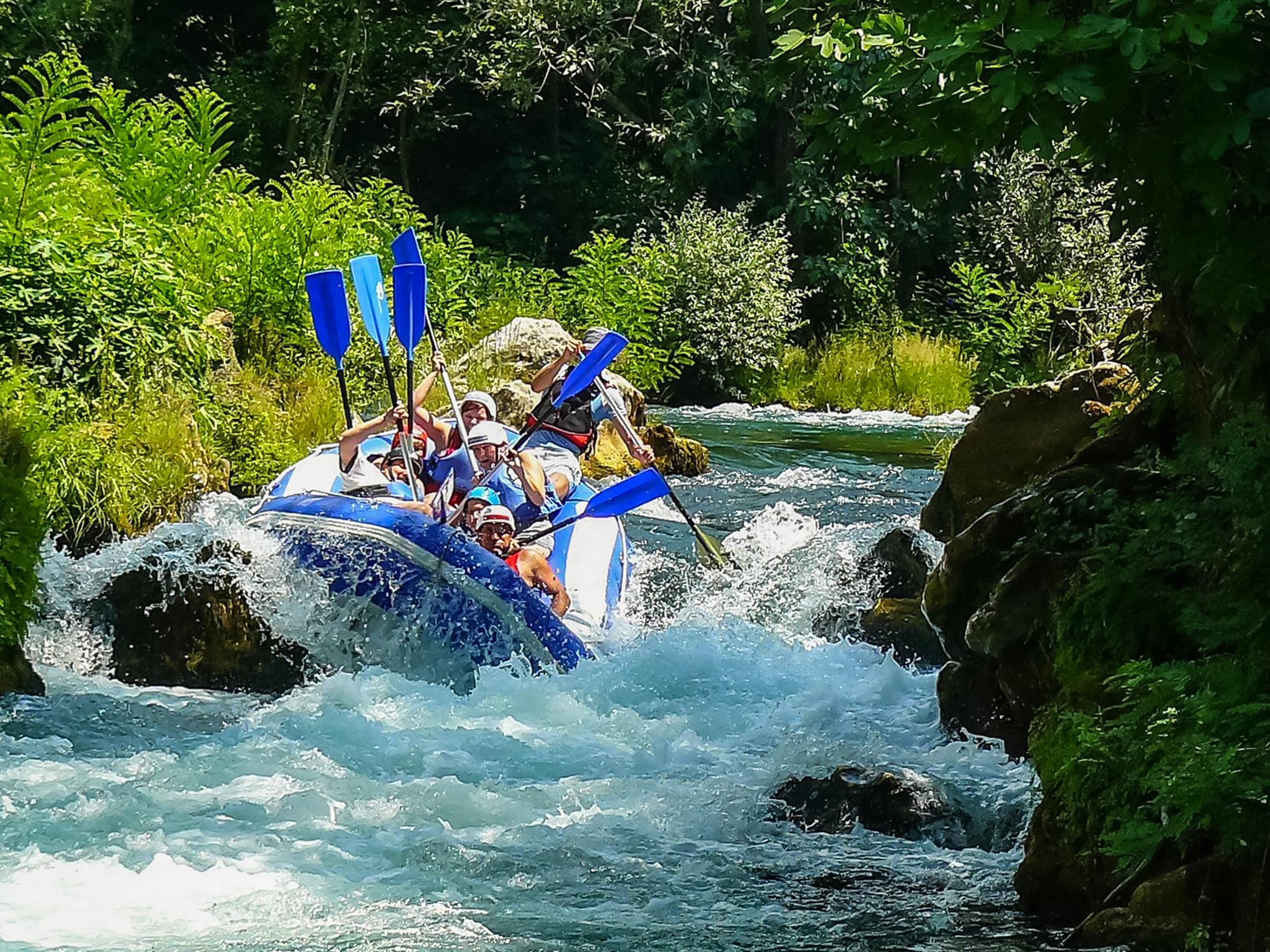 Cetina River Rafting & Cliff Jumping Adventure from Omiš