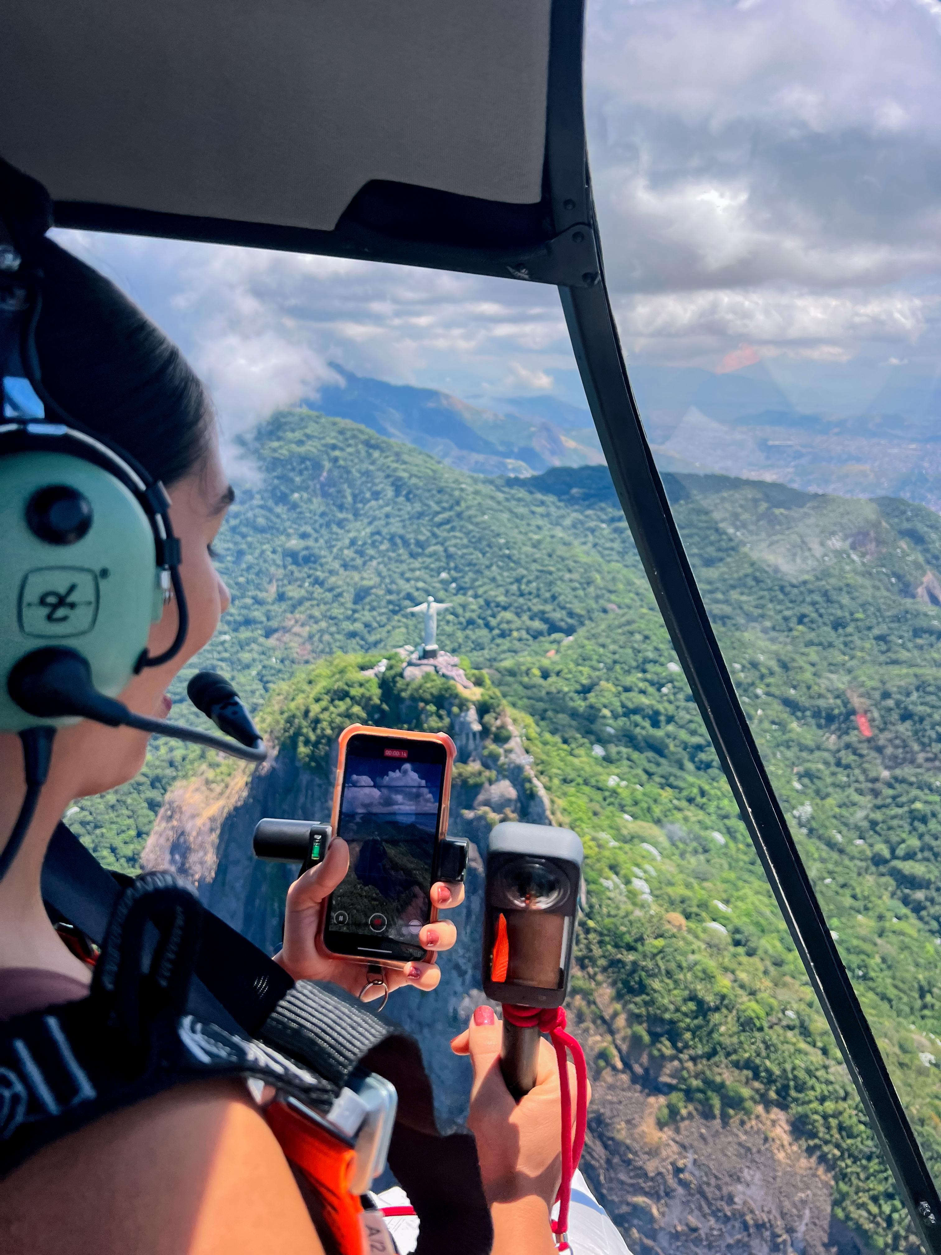 Rio de Janeiro Doorless Helicopter Adventure