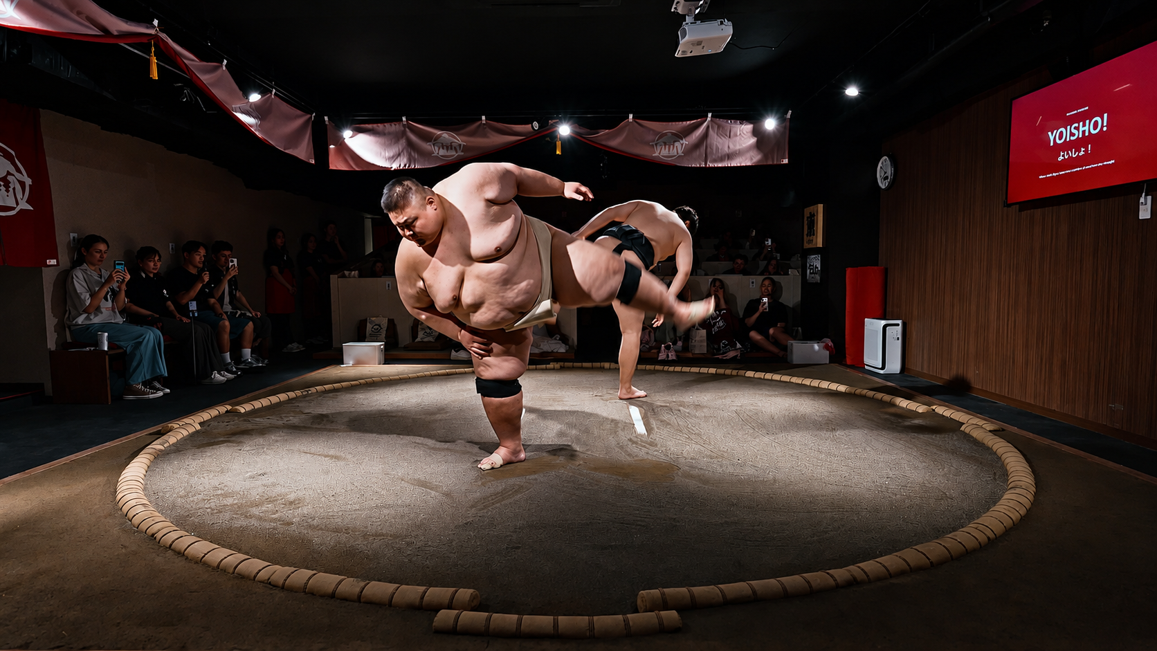 Tokyo: Shibuya Sumo Show with Experience & Photo