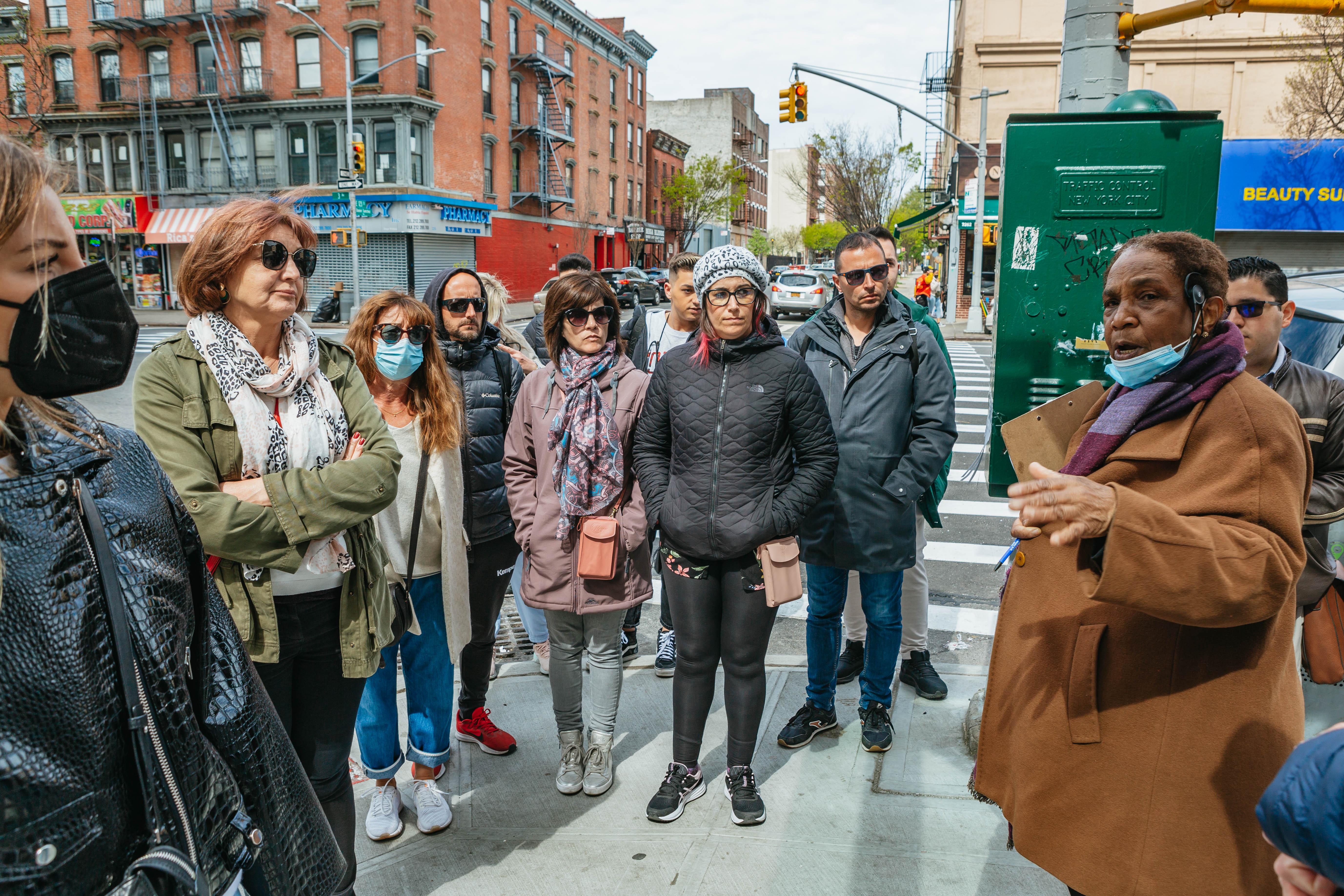 Sunday Gospel Service with Local Congregation in Central Harlem