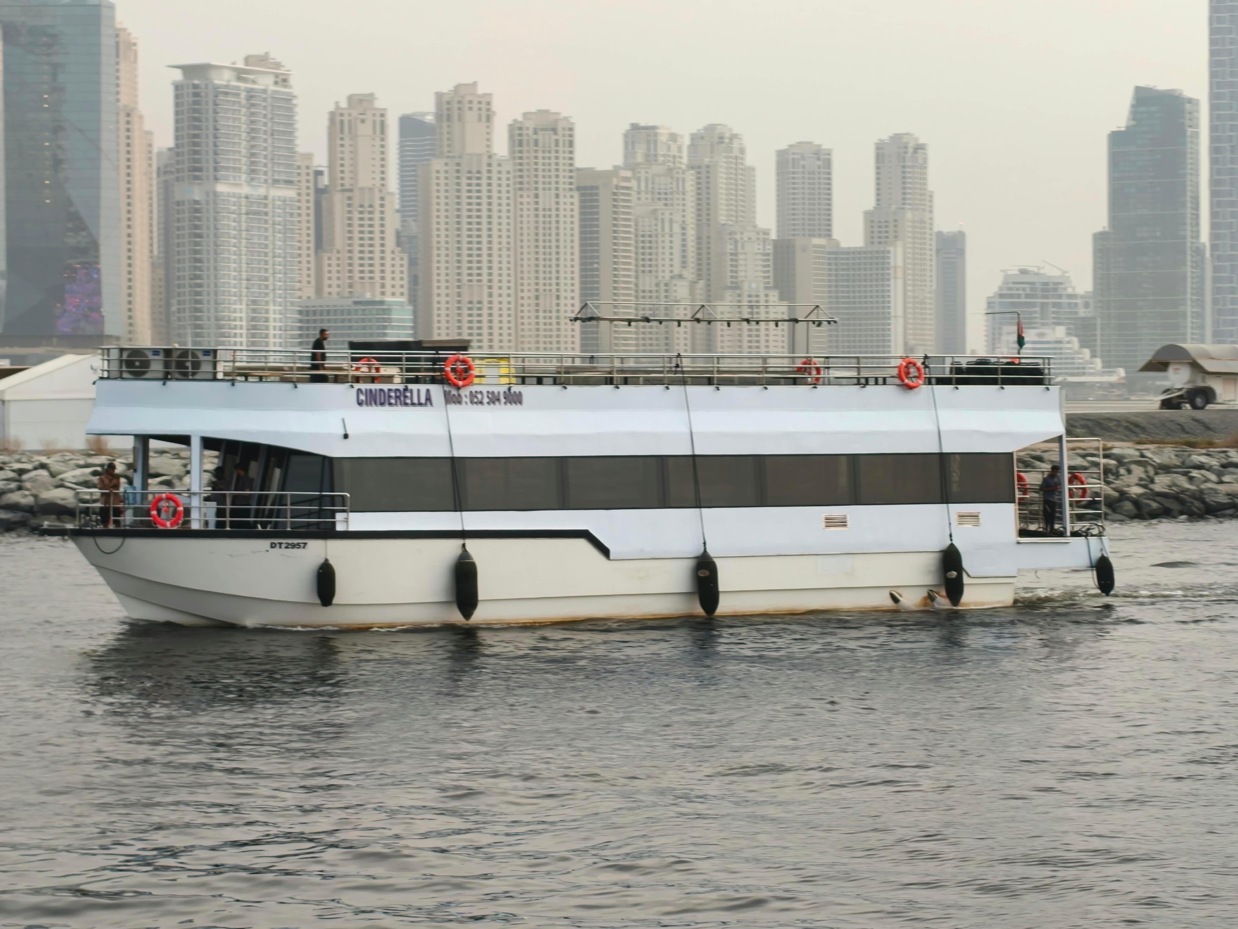 Dubai Marina Dinner Cruise with Buffet & Live Shows
