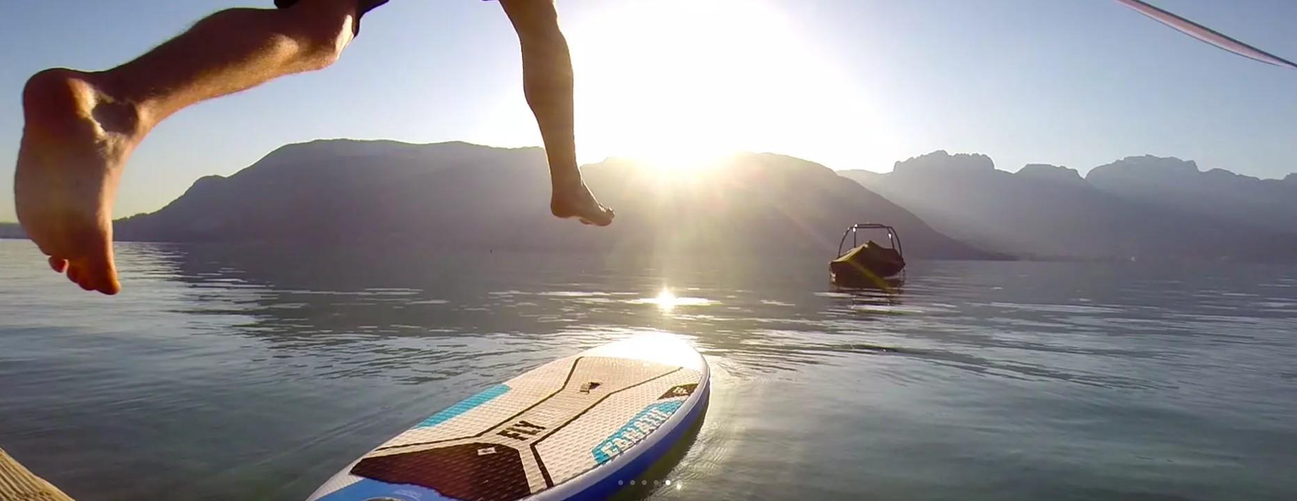 Stand Up Paddle Board Rental at Lake Annecy