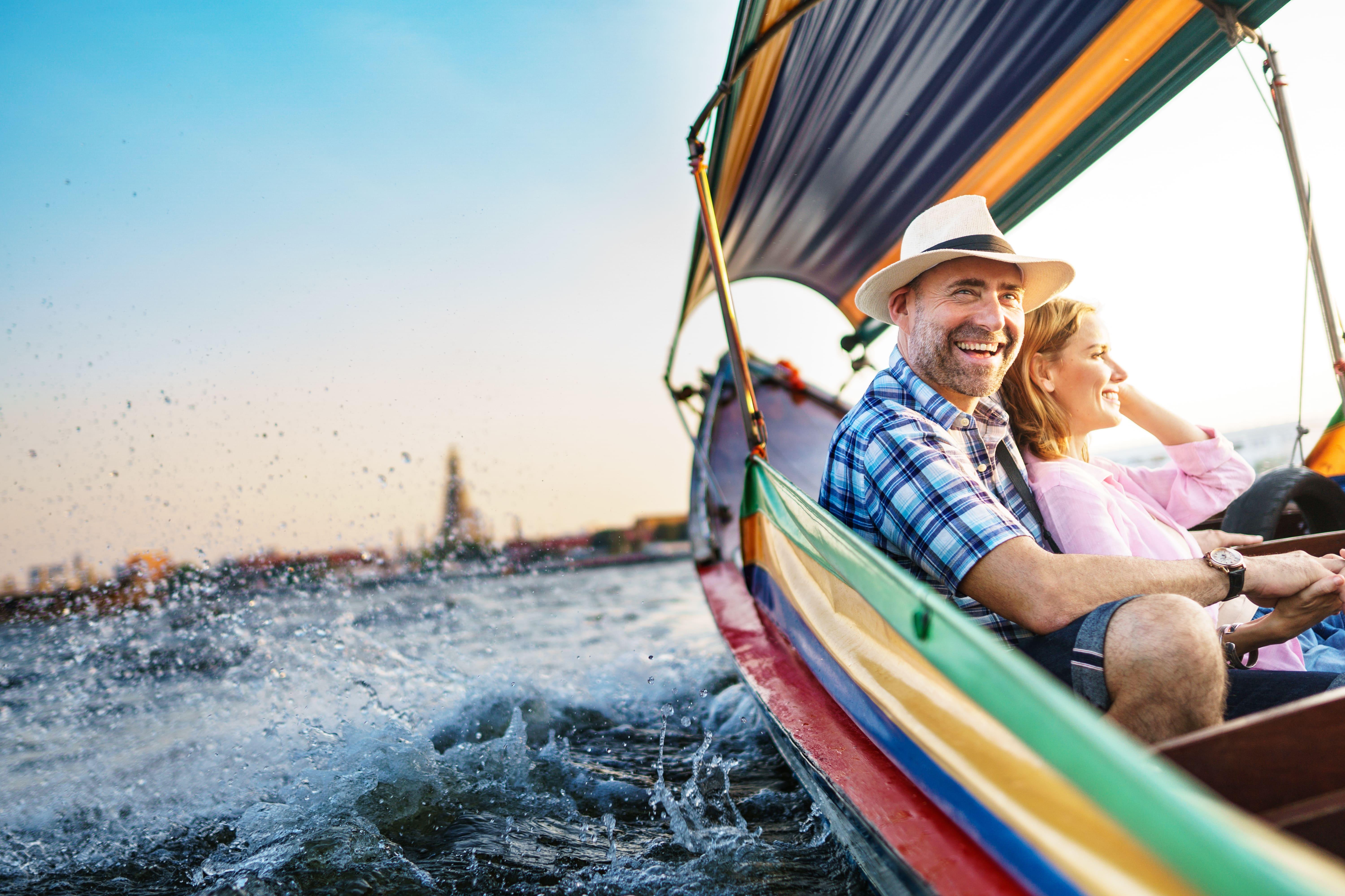Bangkok Teak Boat Canal Cruise & Wat Arun Exploration