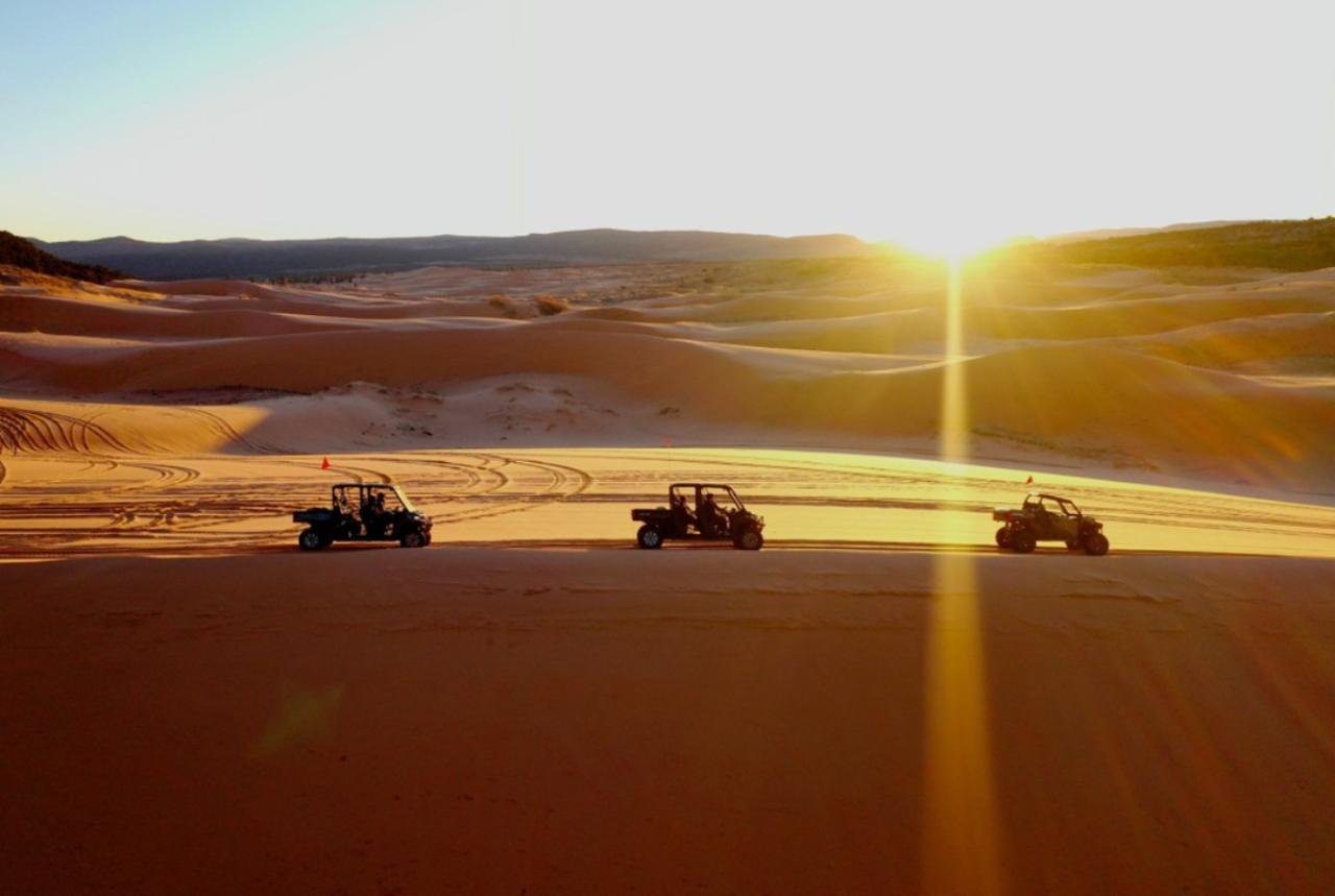 Coral Pink Sand Dunes UTV Adventure with Slot Canyon & Sandboarding