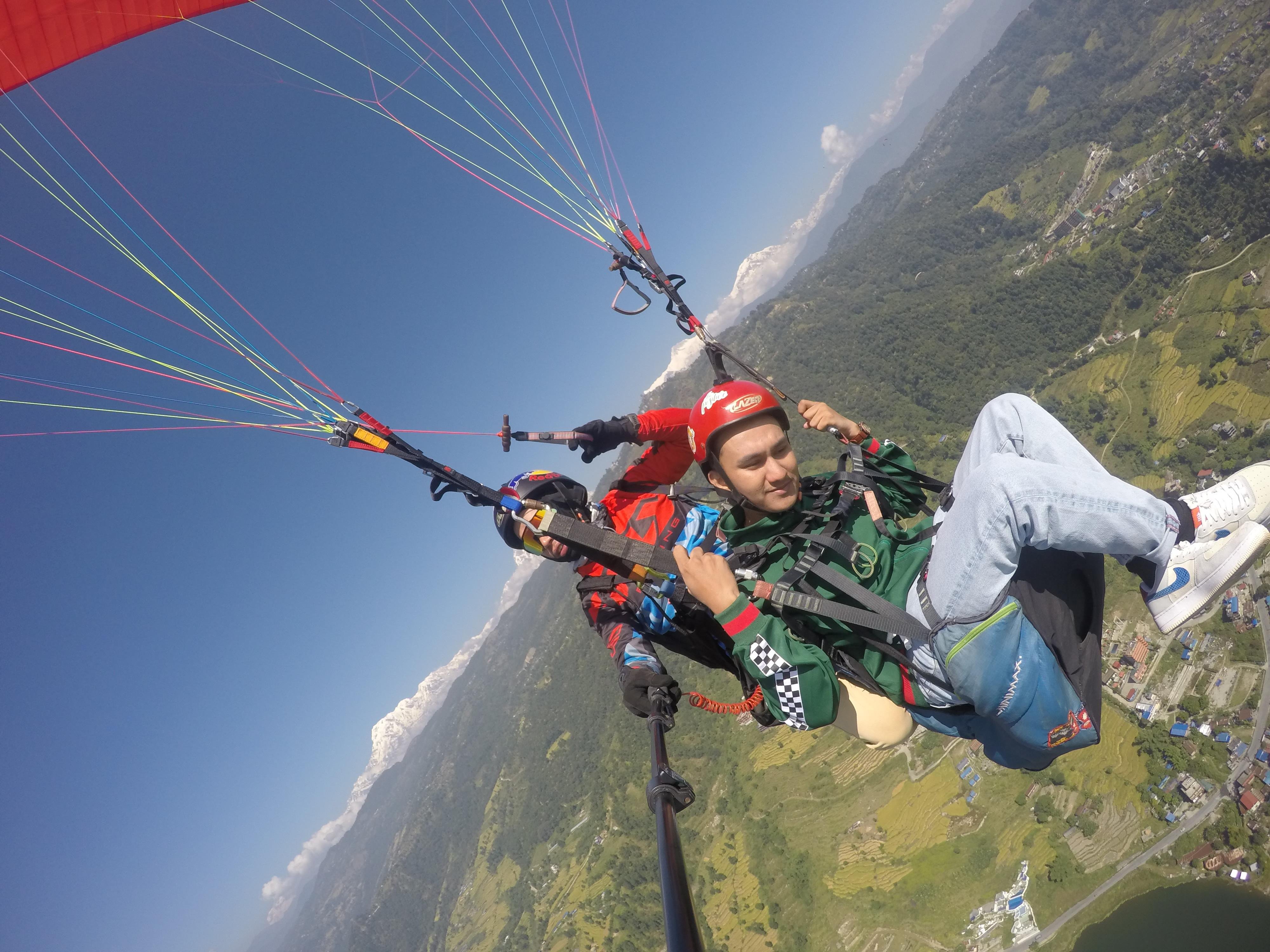 Pokhara Ultimate Adrenaline Trio: Paragliding, Bungee & Zipline